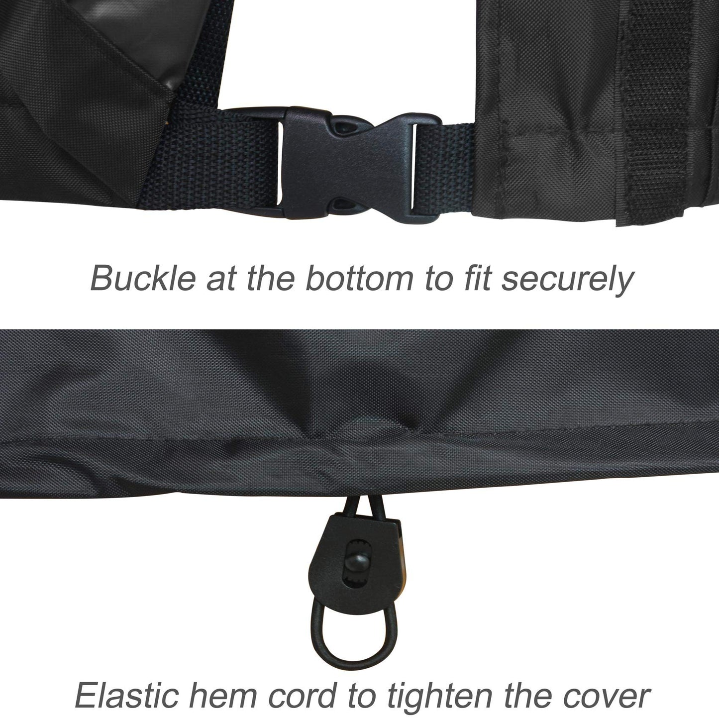 Porch Shield Waterproof Universal Generator Cover 26 x 20 x 20 inch - for Most Generators 3000-5000 Watt, Black