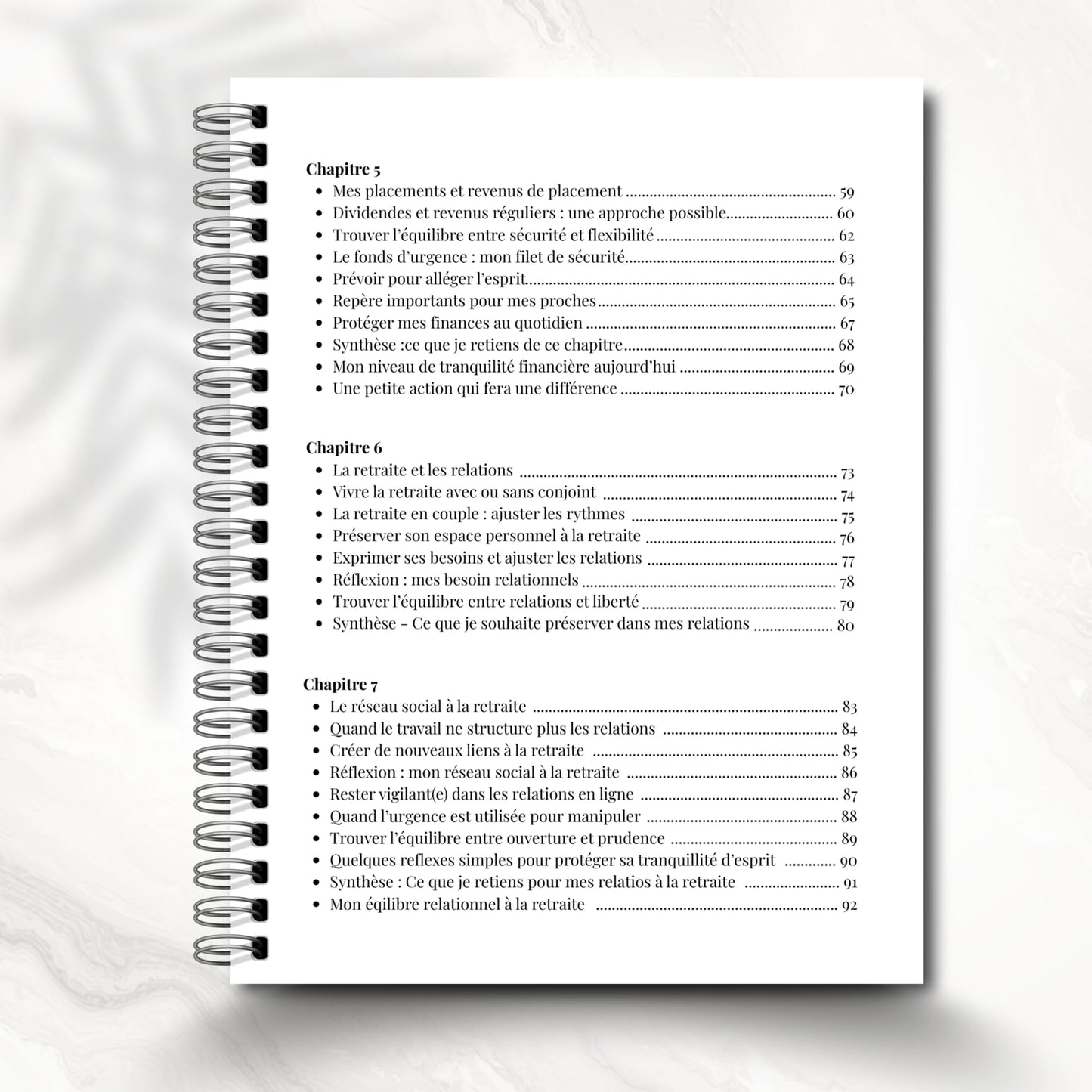 Mon Journal de Retraite, préparation, visualisation guidée, cadeau pour retraités et futurs retraités, Journal en Français, Livre de Retraite