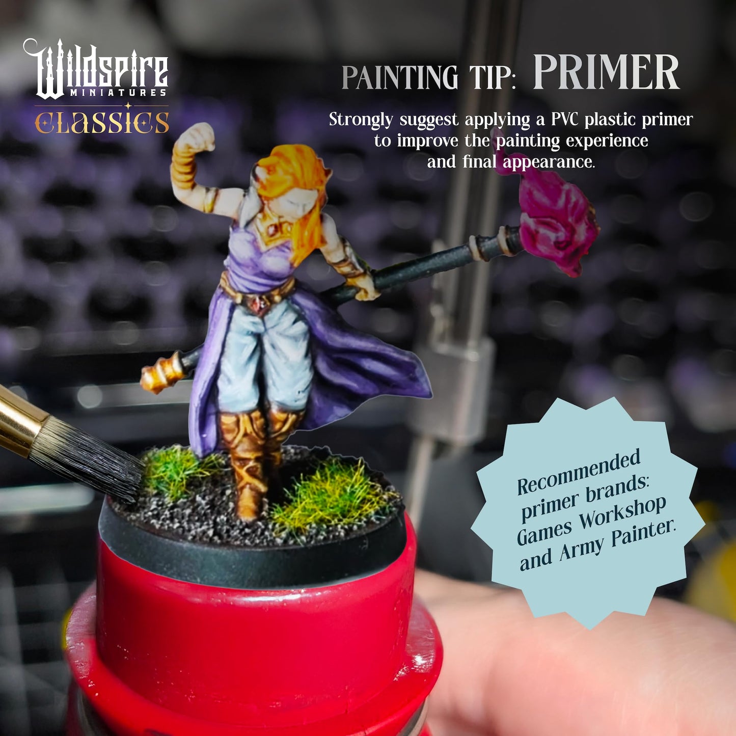 Classic Heroes - Mercenary Guild - 51 Paintable Characters for DND Miniatures Bulk I 28mm Dungeons Dragons D&D Miniatures I DND Minis D&D Figures Dungeons Dragons Figures Pathfinder Compatible