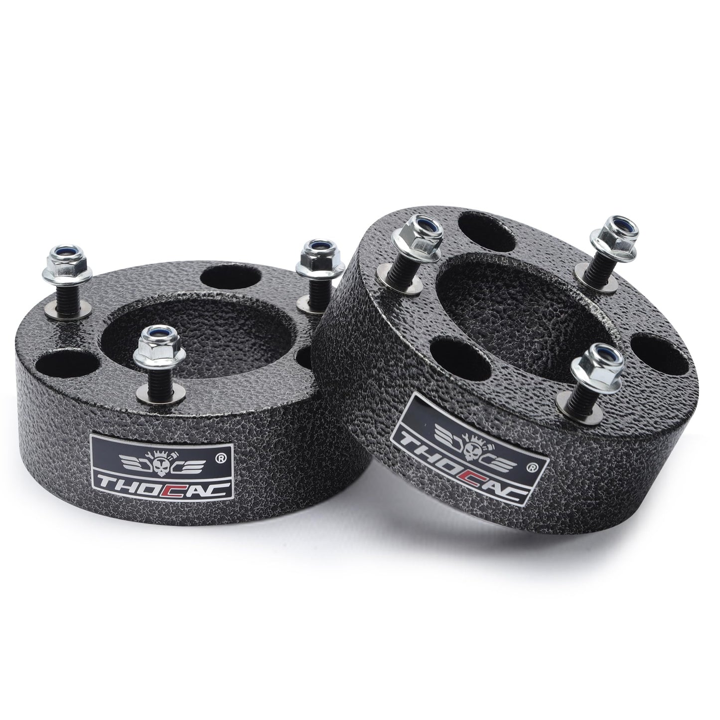 THOCAC 2" Front Leveling Lift Kits for 2006-2024 Ram 1500 4WD, 2020-2024 Ram 1500 2WD, Aluminum Suspension Leveling Kit with CNC Strut Spacers