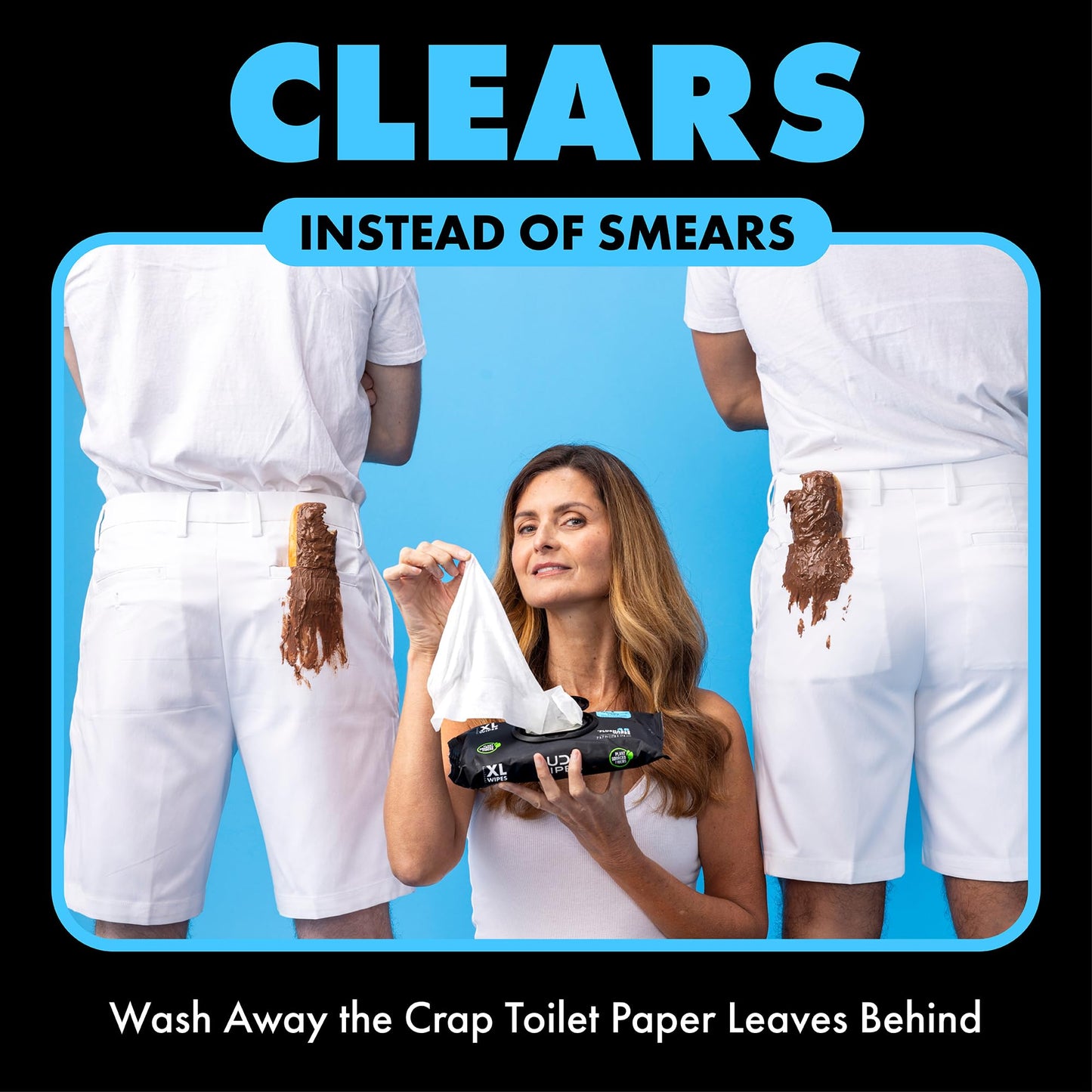 - Flushable Wipes - 6 Pack, 288 Wipes -