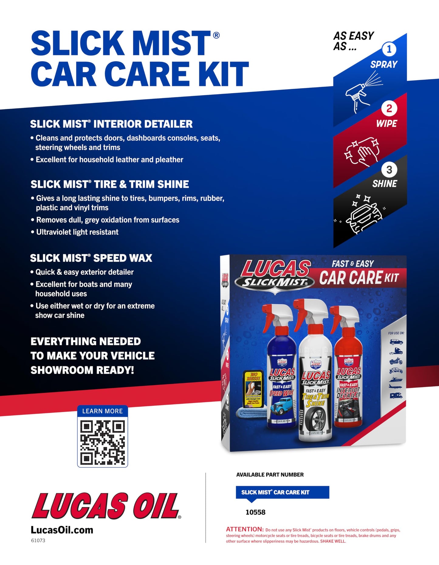 Slick Mist Detail Kit