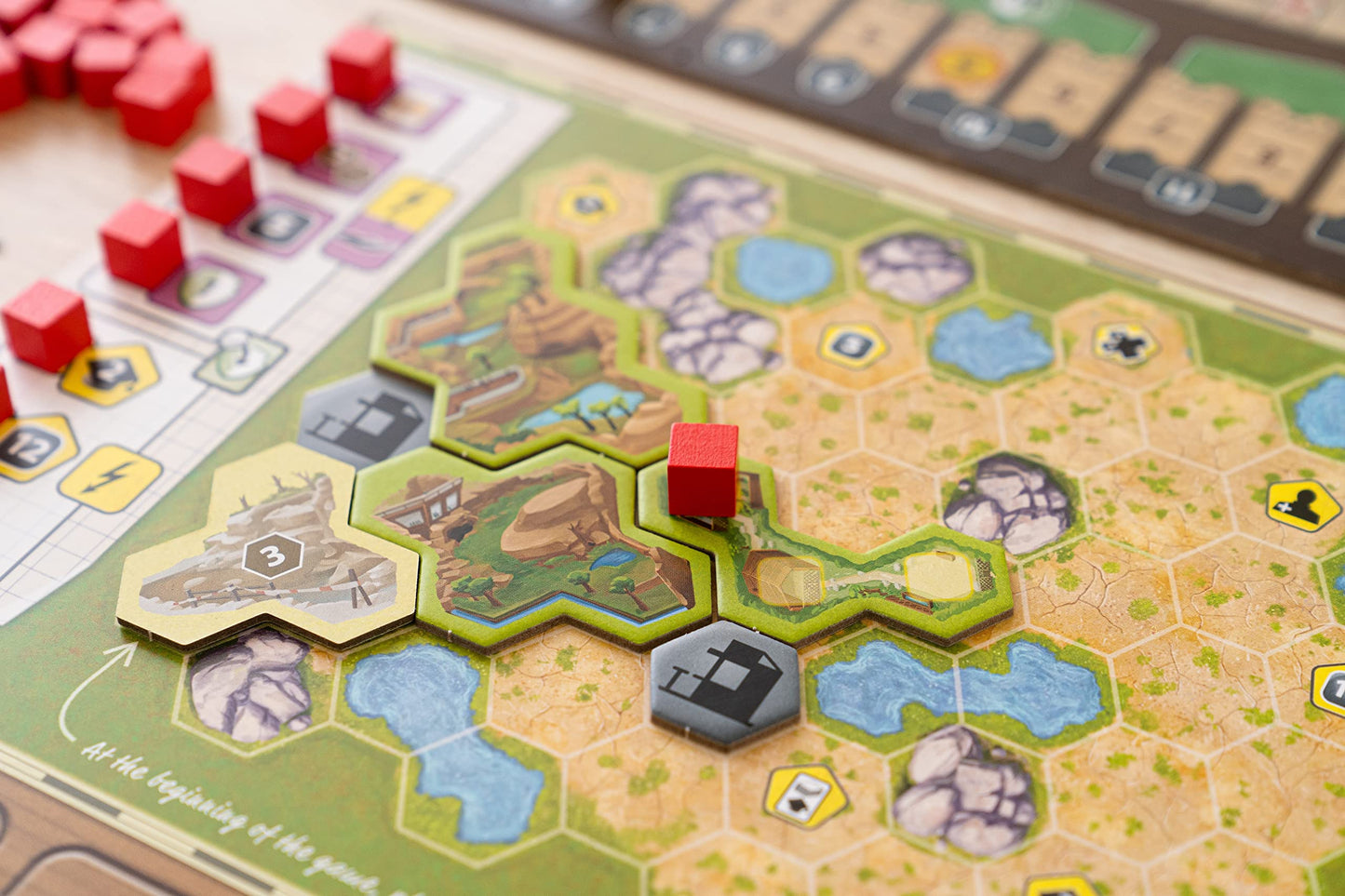 Capstone Games: Ark Nova Card Drafting, Hand Management Strategy Board Game, 1-4 Players, 90 to 150 Minute Game Play