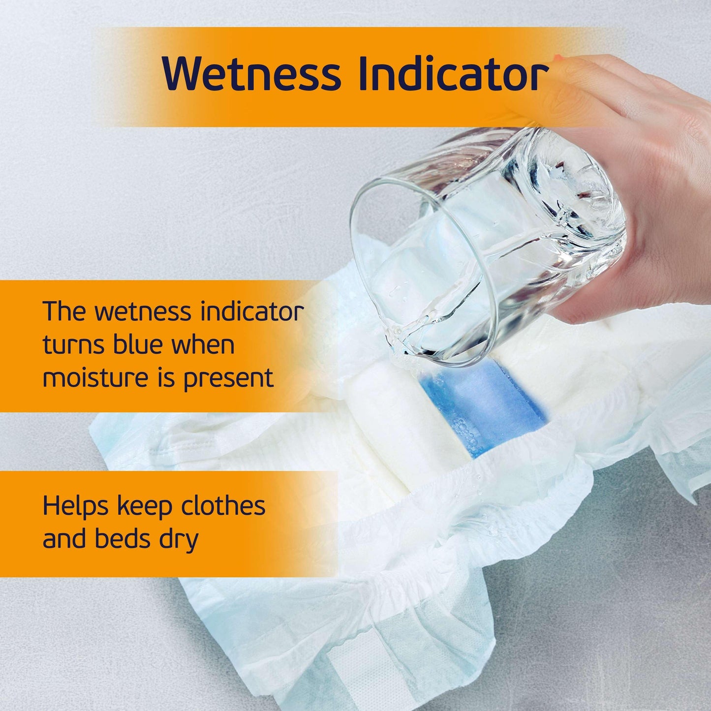 3XL Adult Diapers for Women and Men - Case of 32 Bariatric Disposable Briefs with Tabs and Stretchable Side Panels - Breathable with Max Absorbency