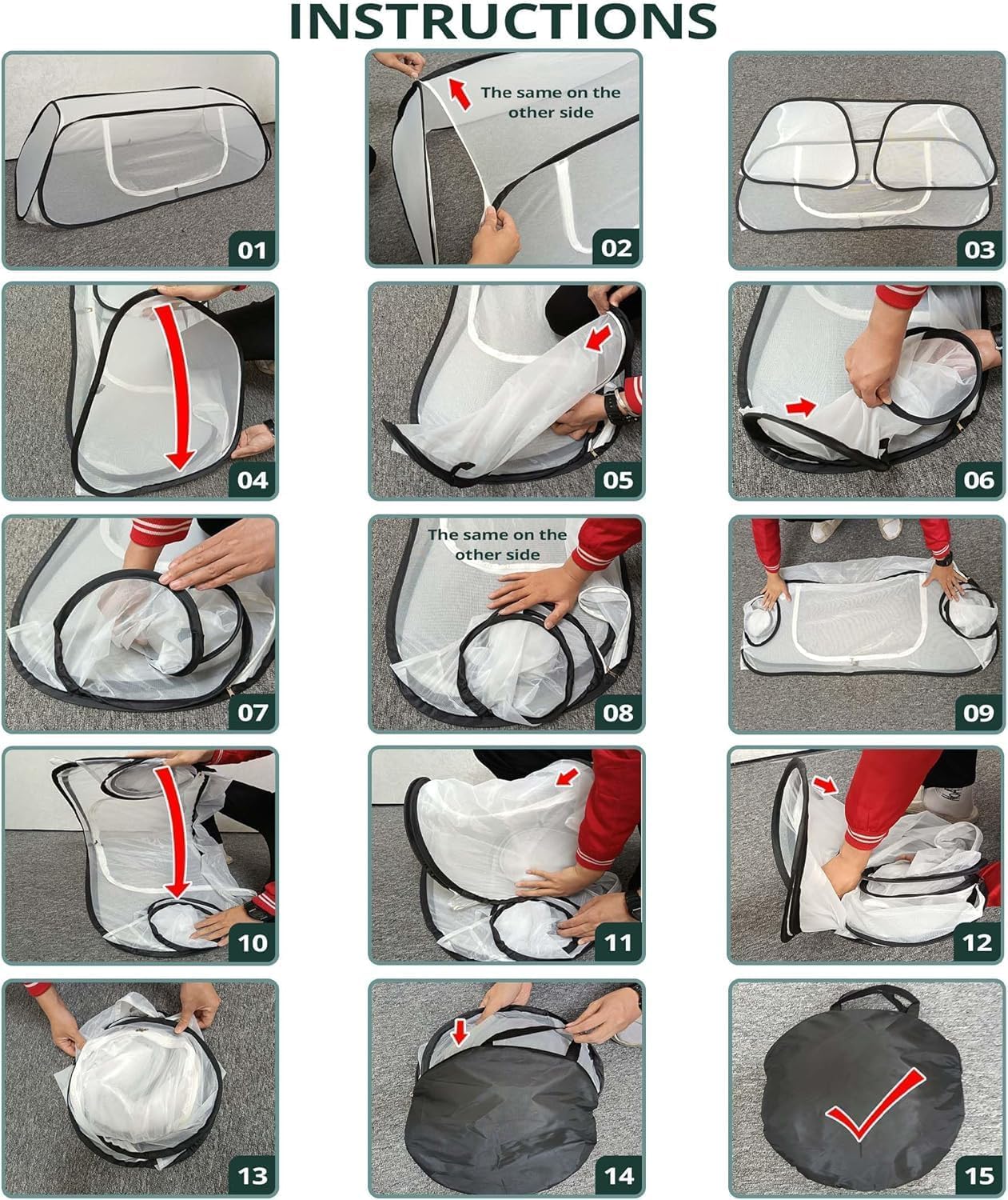 2Pcs Winter Garden Row Plants Covers - 45x22x16 Garden Raised Beds Vegetable Rows Covers - Cold-Proof Winter Pop Up Freeze Protection Accelerator Cover for Seedlings Flowers Snow Frost Protection