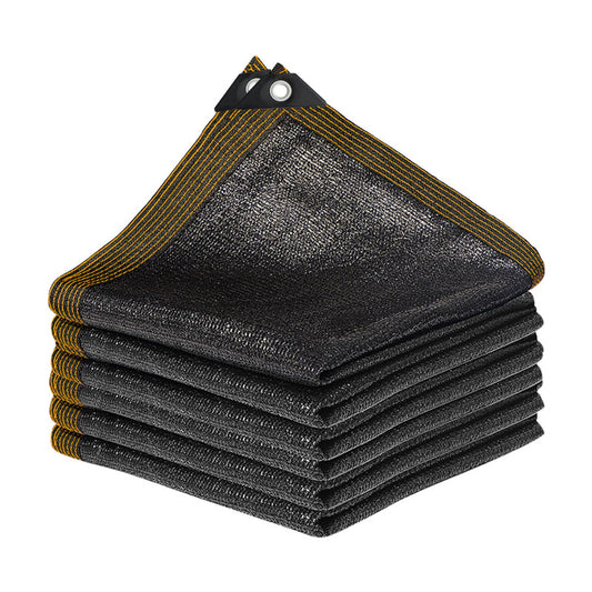 90% Black Shade Cloth for Patio, 10 x 12 FT Mesh Tarp Sun Shade Cloth with Grommets, Sun Shades Outdoor Patio Shade Neting Cover for Garden Greenhouse Pergola Plants Chicken Coop Shade Sail
