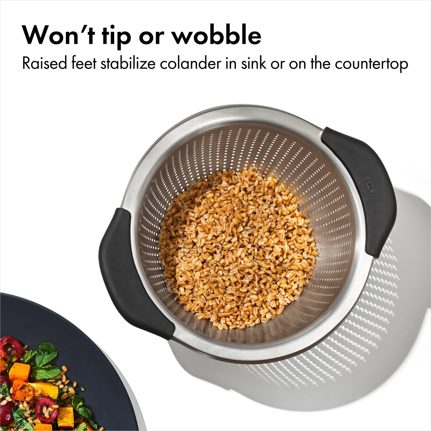 OXO Good Grips Stainless Steel 5 qt./ 4.7 L Colander