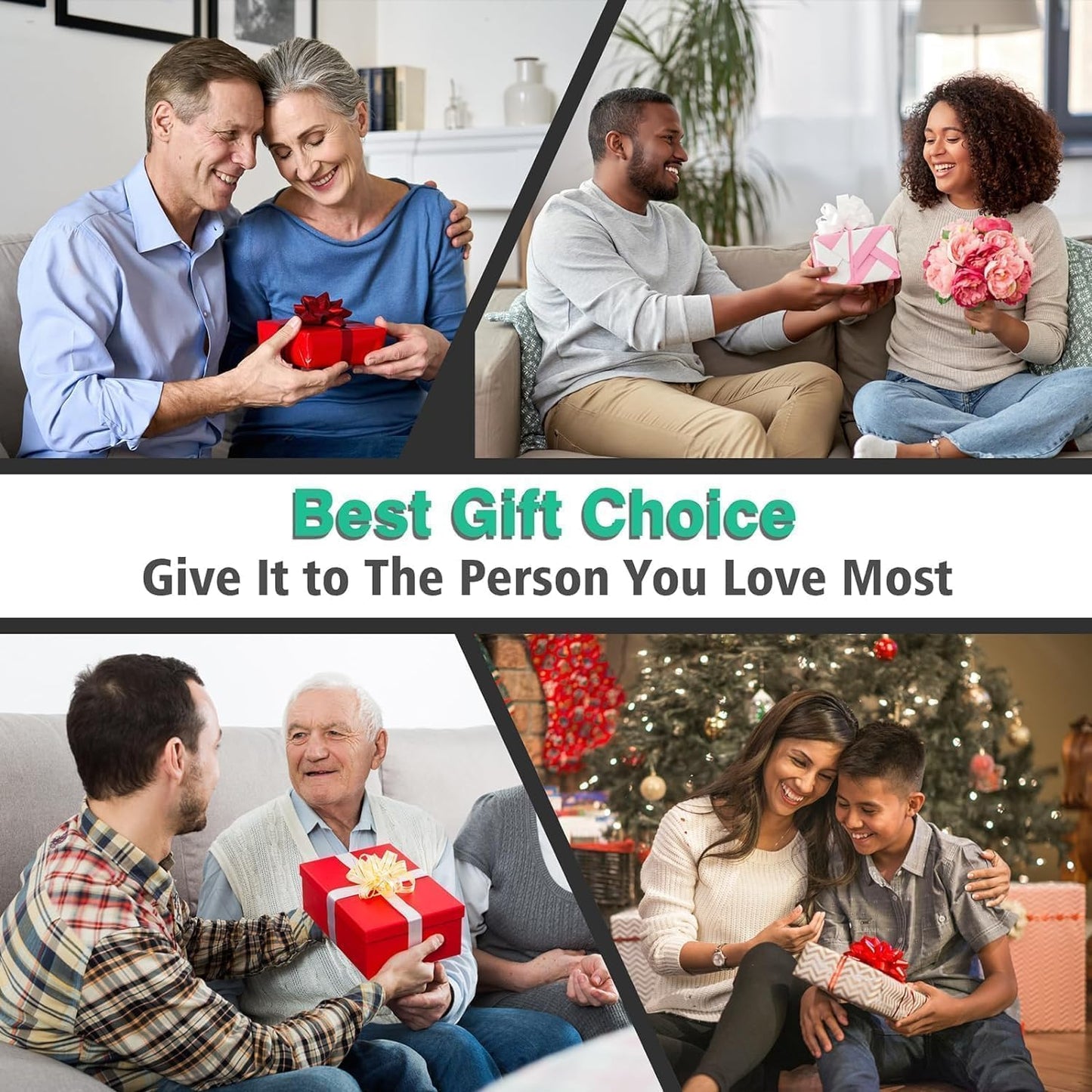 Cotsoco Muscle Massage Gun – Portable Handheld Percussion Massager for Different Muscle Groups & Workouts with a Powerful Brushless Motor, Cordless, with 5 Heads & 5 Speeds.