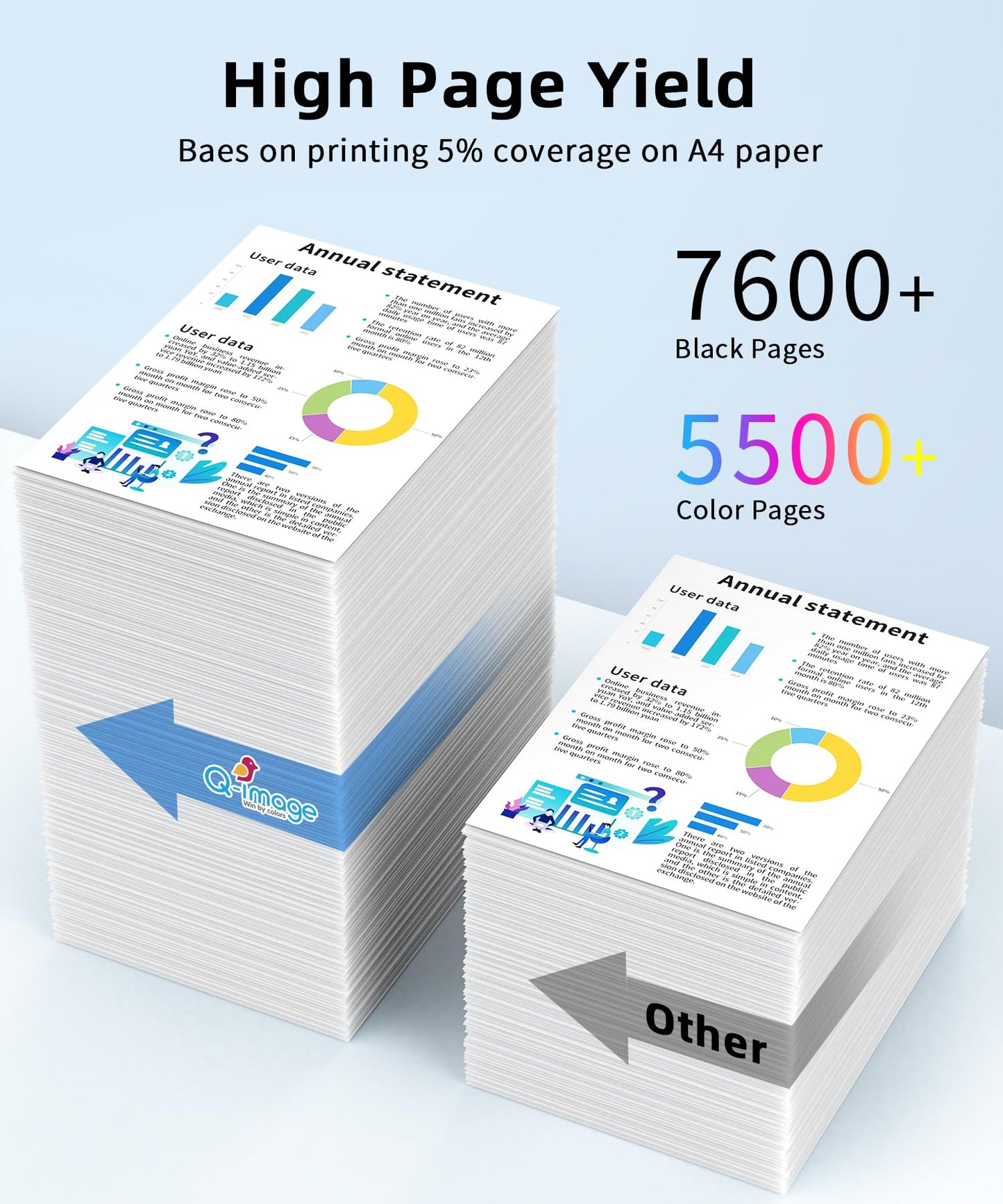 CRG-069H Compatible Toner Cartridge MF753Cdw MF751Cdw Replacement for Canon 069 069H CRG-069 CRG-069H Work with Canon imageCLASS MF753Cdw MF751Cdw LBP674Cdw (CRG-069H BK/C/M/Y,4 Combo Pack)