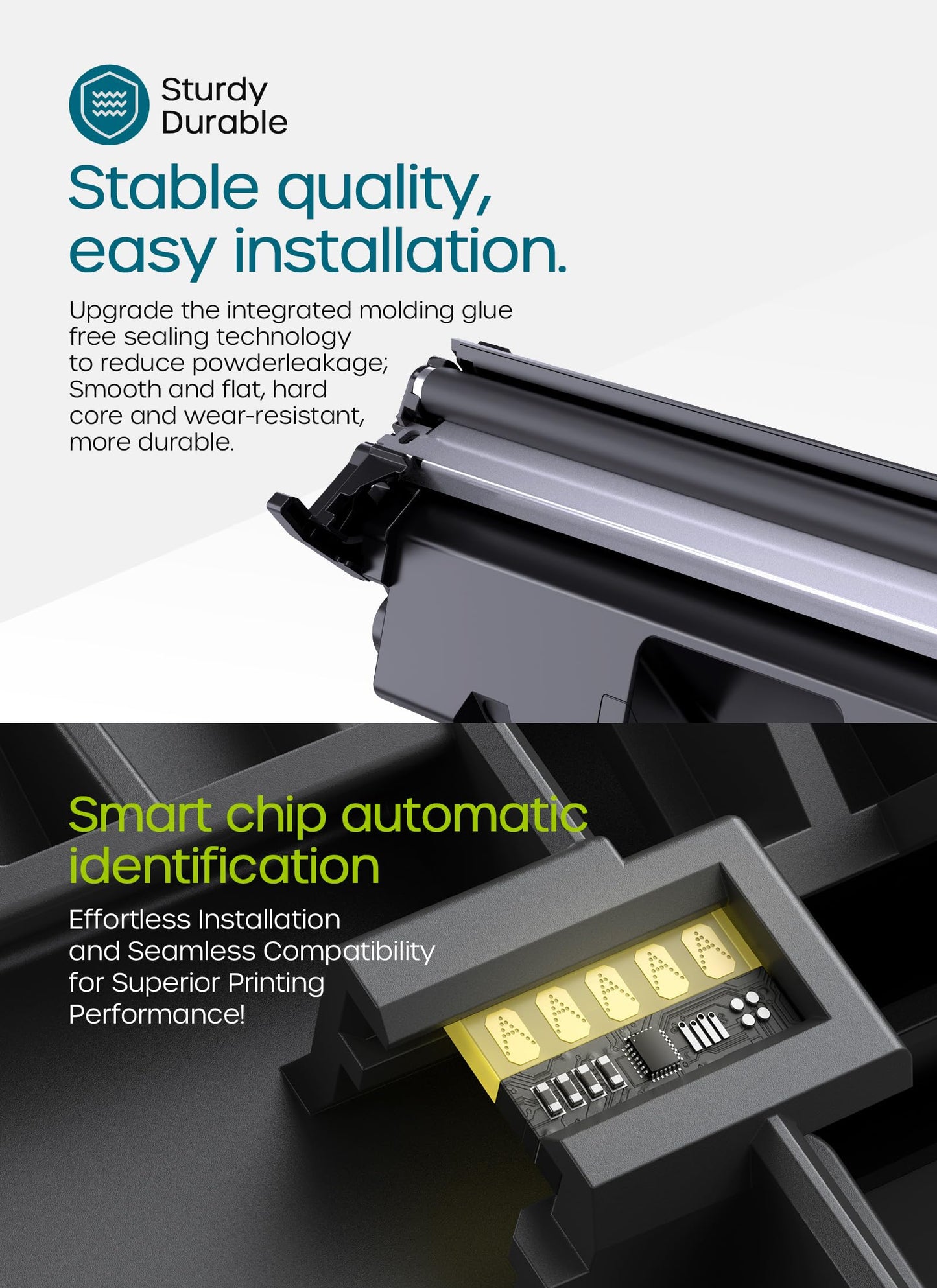 051H Toner Cartridge Compatible Replacement with Canon 051 051H CRG-051 Toner Fit for Canon ImageCLASS MF263dn MF266dn MF267dw LBP161dn LBP162dw Printer(2 Pack, Black)