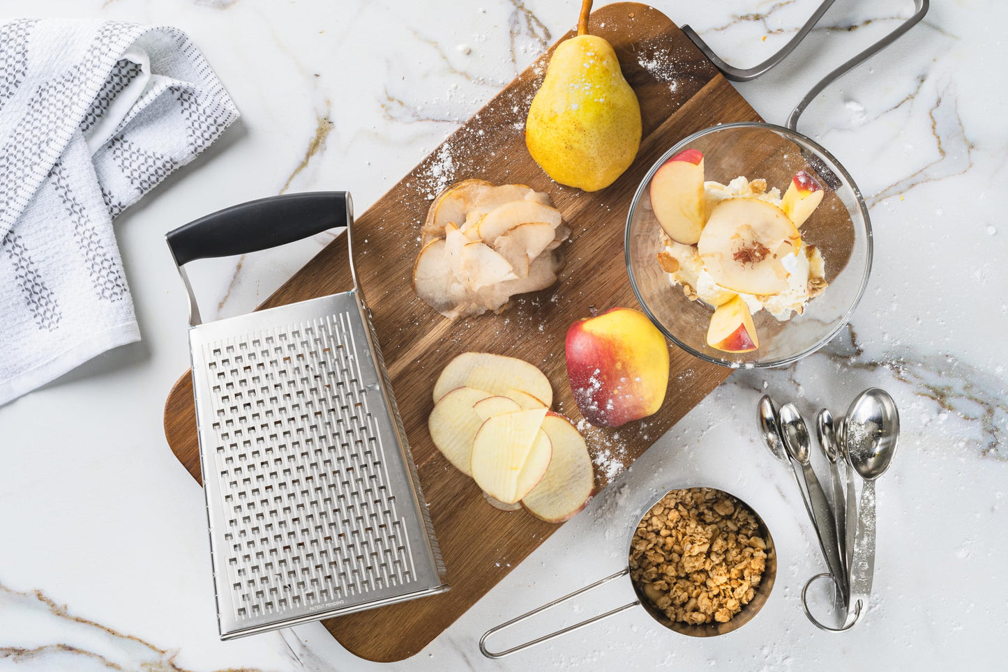 Cuisipro 4-Sided Box Grater with Bonus Ginger Grater
