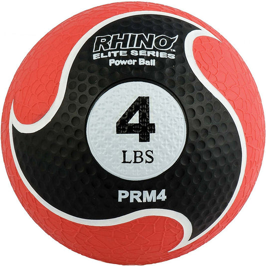 Champion Sports Rhino Elite Medicine Ball, Black Handle, 16-Feet