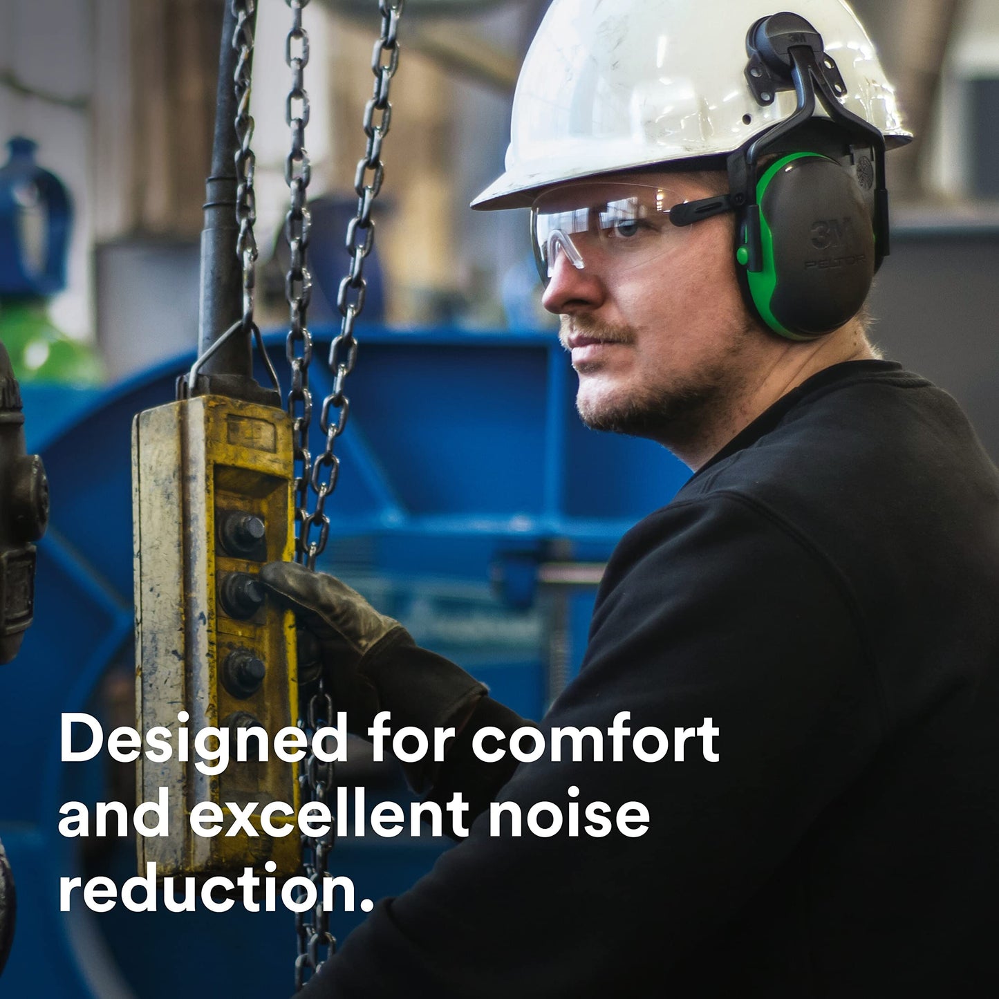 3M Peltor X1P3E Cap-Mount Earmuffs