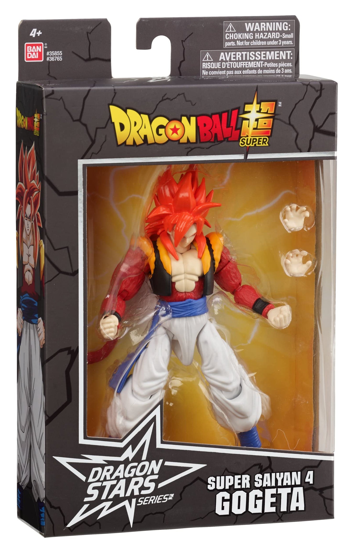 Bandai - Dragon Ball Super – Dragon Stars Super Saiyan 4 Gogeta Figure (Series 14) (36765)