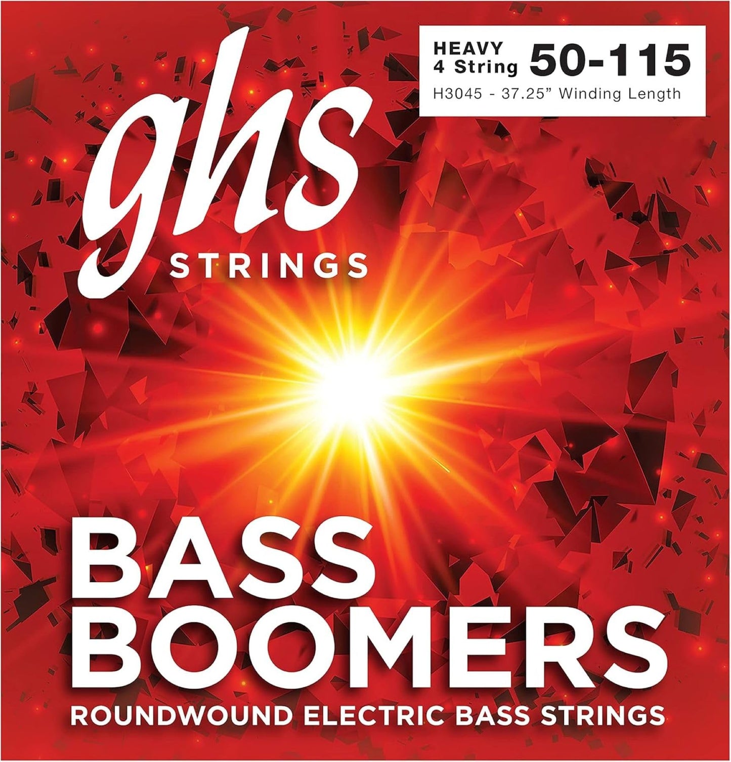 GHS Strings H3045 Bass Boomers, Heavy Set