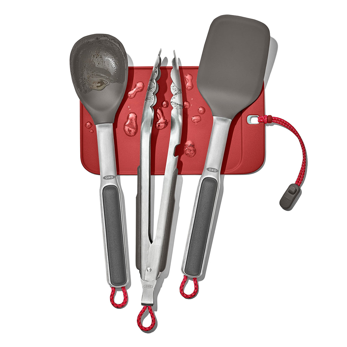 OXO Outdoor 4 -Piece Camp Stove Cooking Set