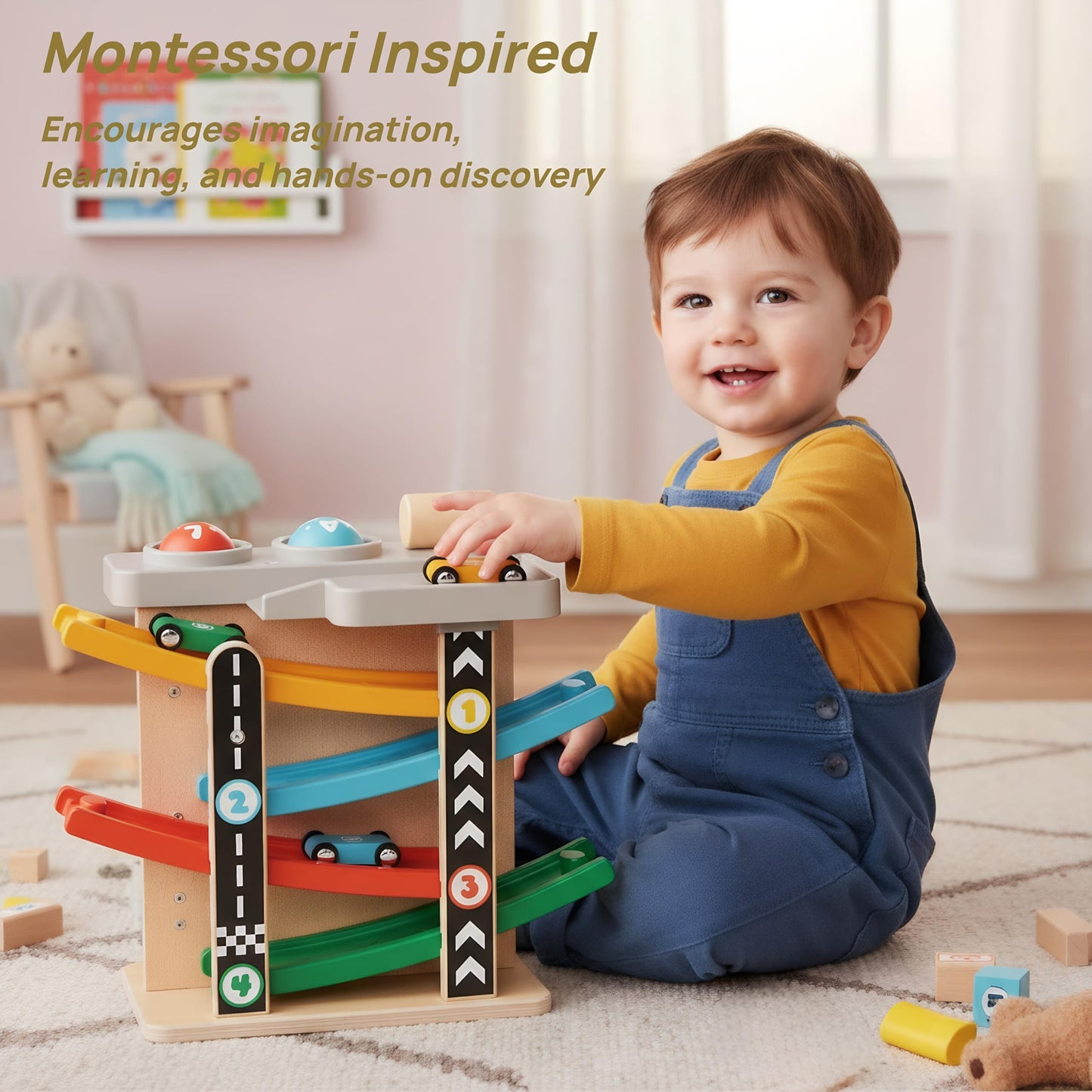 Toddler Toys for 1-2 Year Old Boy and Girl, Montessori Toys for 1 Year Old, First Birthday Gifts