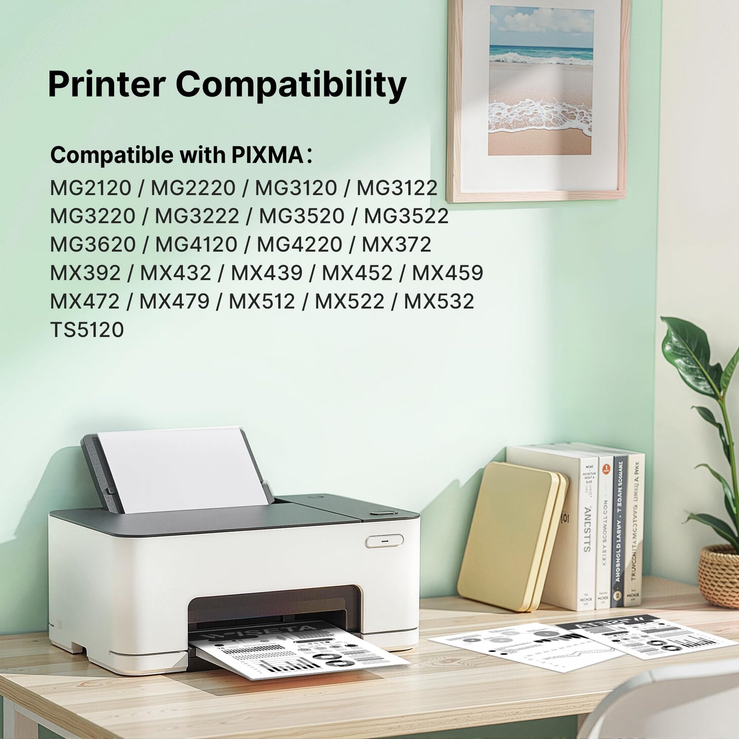 240XL Black Ink 2 Pack for Canon 240XL 240 XL PG240 Compatible with Canon Printer Ink 240 XL for MG3620, TS5120, MG2120, MG3120, MG4120, MG2220, MG3220, MG3520 Printer