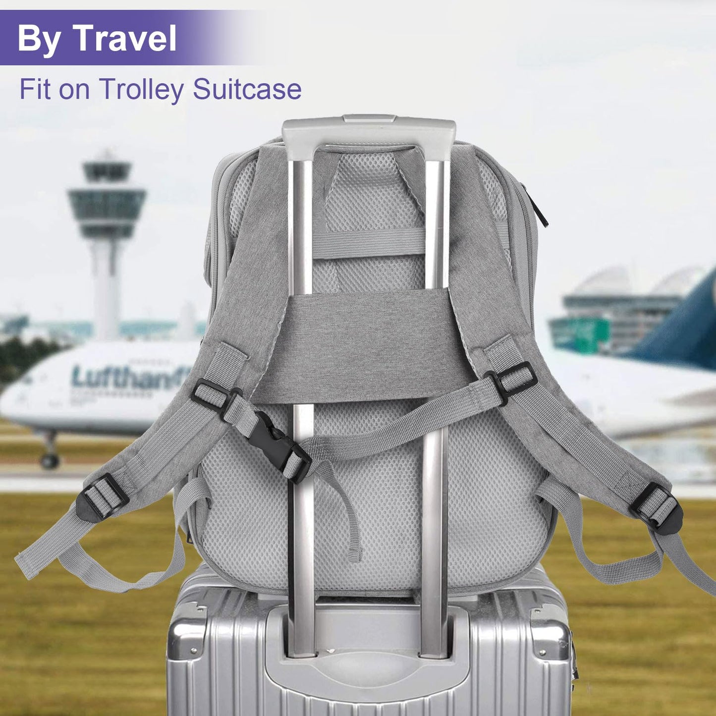 Ownpets Cat Backpack Carrier, Breathable Bubble Pet Backpack for Cats and Small Dogs up to 15lbs, Transparent & Foldable Pet Carrier for Travel, Hiking, and Outdoor Adventures