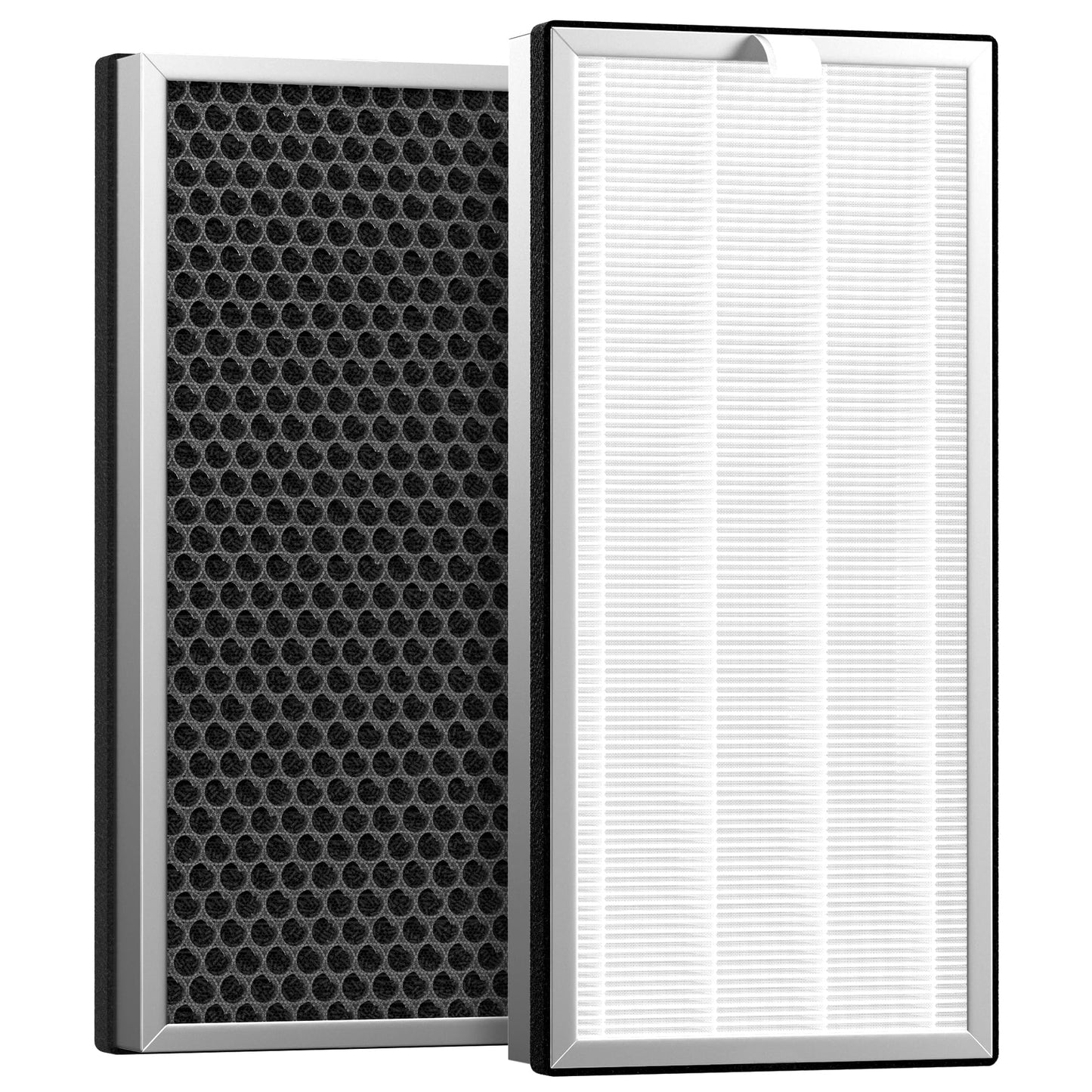 SAKEGDY MA-40 Replacement Filter Compatible with MA-40, MA-40A, MA-40B Purifier, 2 Pack 3-IN-1 Filter with H13 True HEPA, Fine Pre-filter and Activated Carbon Part# ME-40