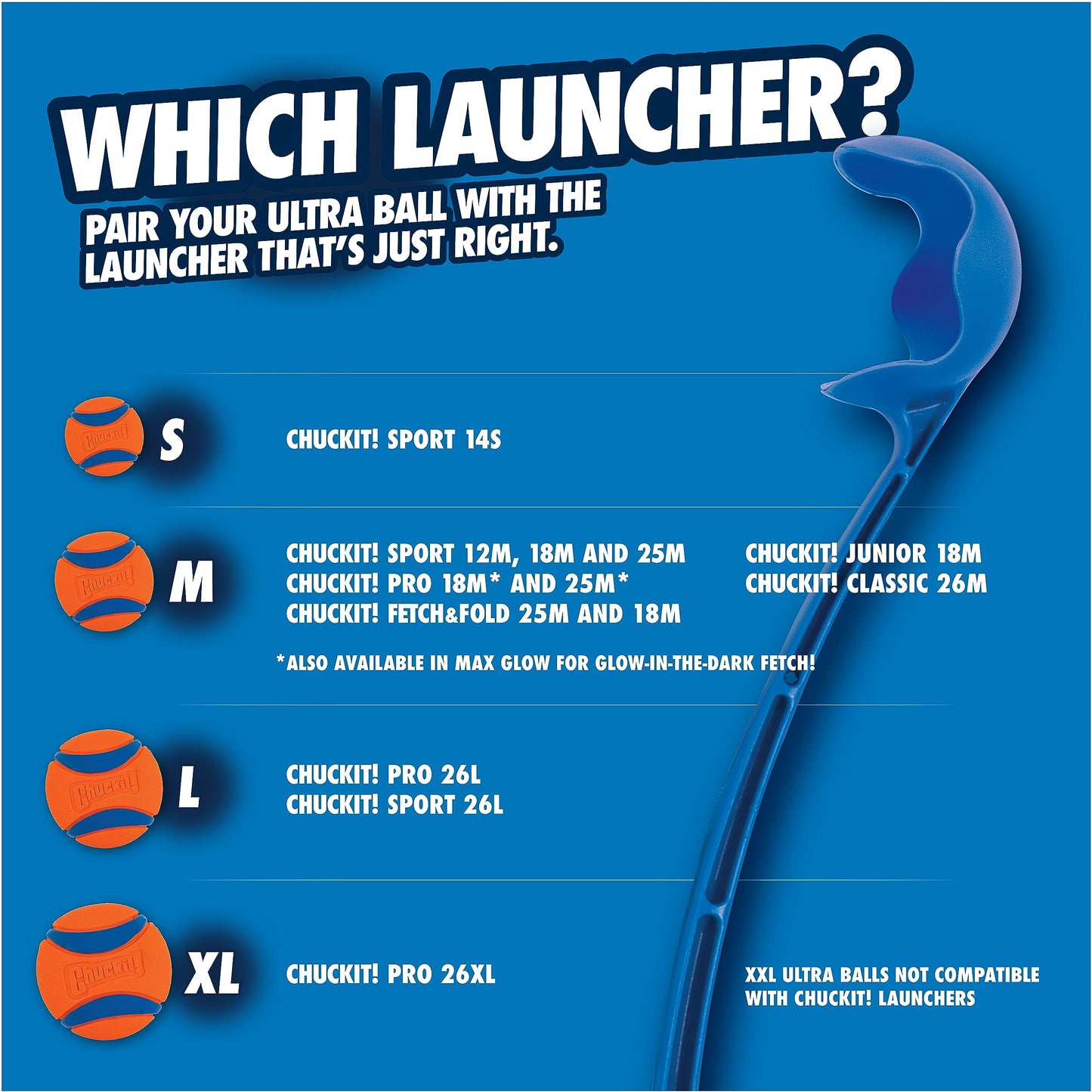 Chuckit 26-Inch Pro Ball Launcher for Larger Dogs, X-Large