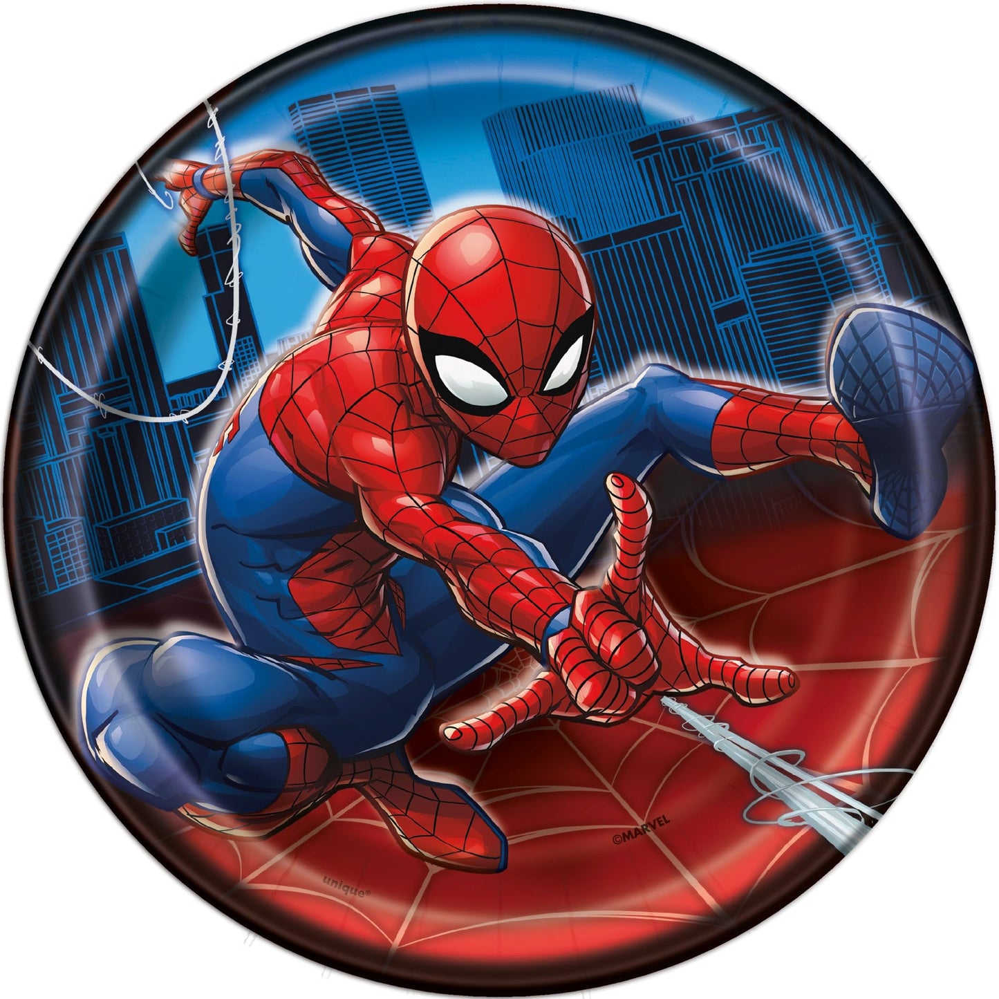 Spider-Man Party Supplies Bundle | Official Licensed Tableware Set with Plates, Cups, Napkins, and Tablecloth | Ultimate Kids Birthday Party Kit for Boys, Girls, and Superhero Fans