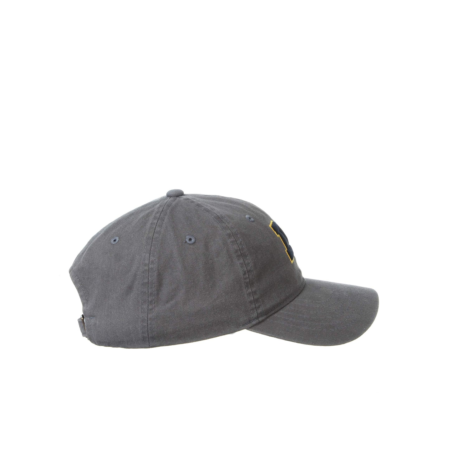 Zephyr NCAA Michigan Wolverines Mens Adjustable Scholarship Hat Charcoal, Michigan Wolverines Charcoal, Adjustable