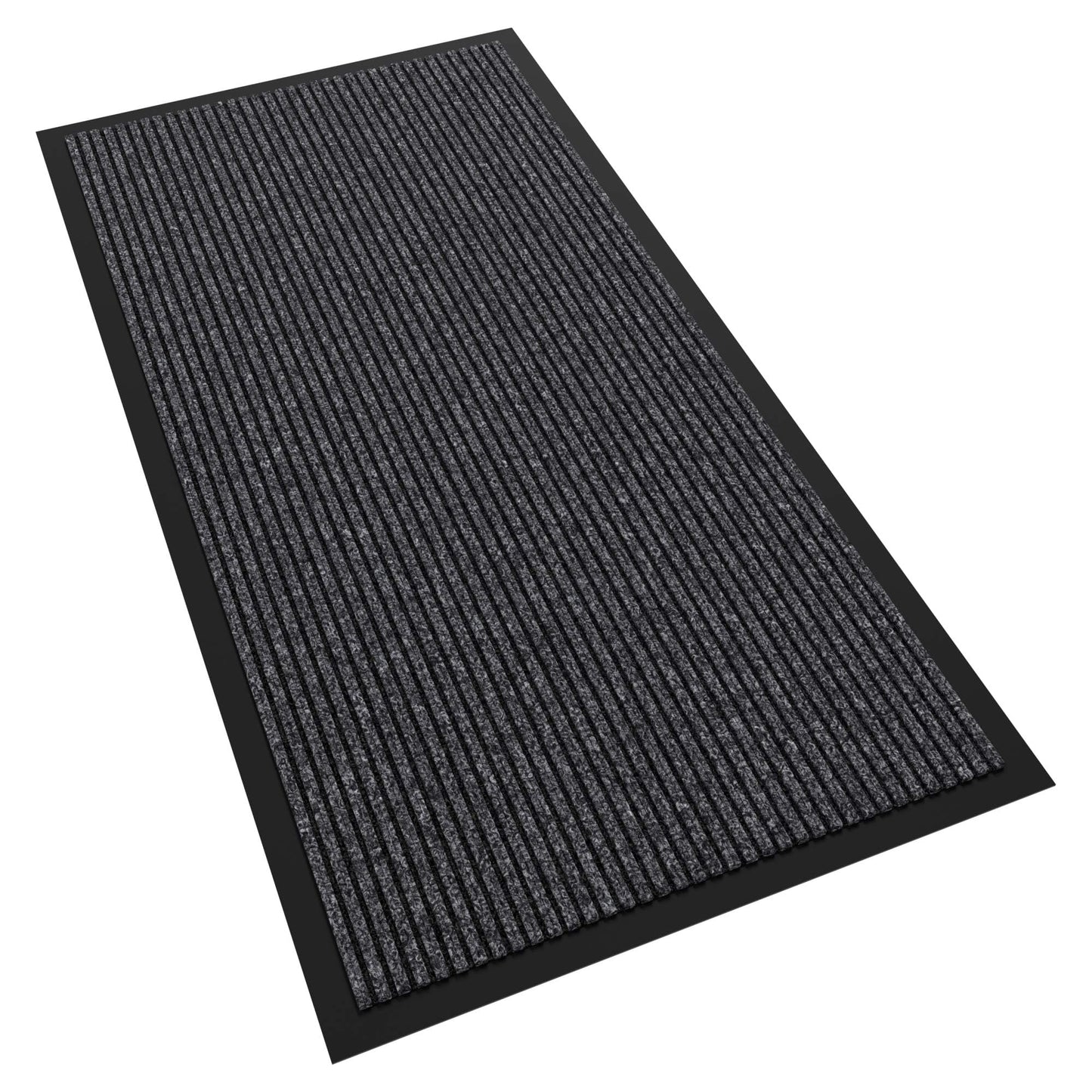 Front Door Mat, Heavy Duty Indoor Outdoor Doormat, 24" x 48" Non-Slip Front Welcome Mats for Entryway, Rubber Backing Low Profile Mats, Commercial Door Mat