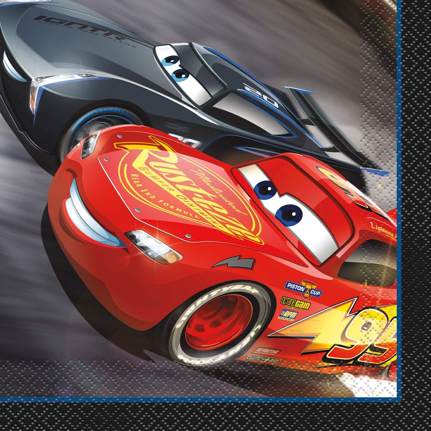 Ultimate Cars Party Bundle – Vibrant, Fun & Exciting Tableware Set for 16: Includes Dinner Plates, Napkins, Cups, Tablecloth & Candles – Perfect for Birthdays & Celebrations…