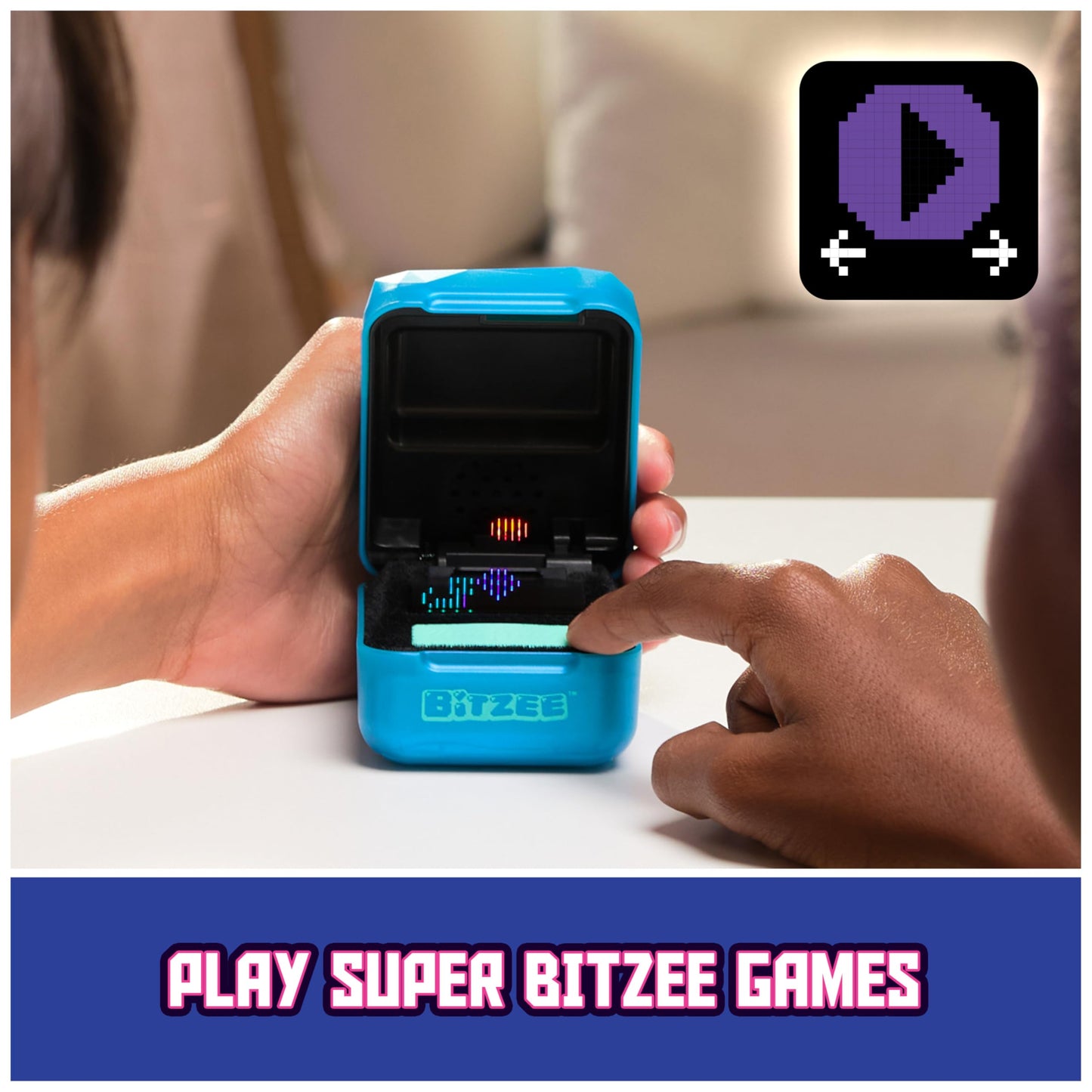 Bitzee, Magicals with 20 Interactive Characters Inside, Great for Easter Gifts, Digital Pet Reacts to Touch