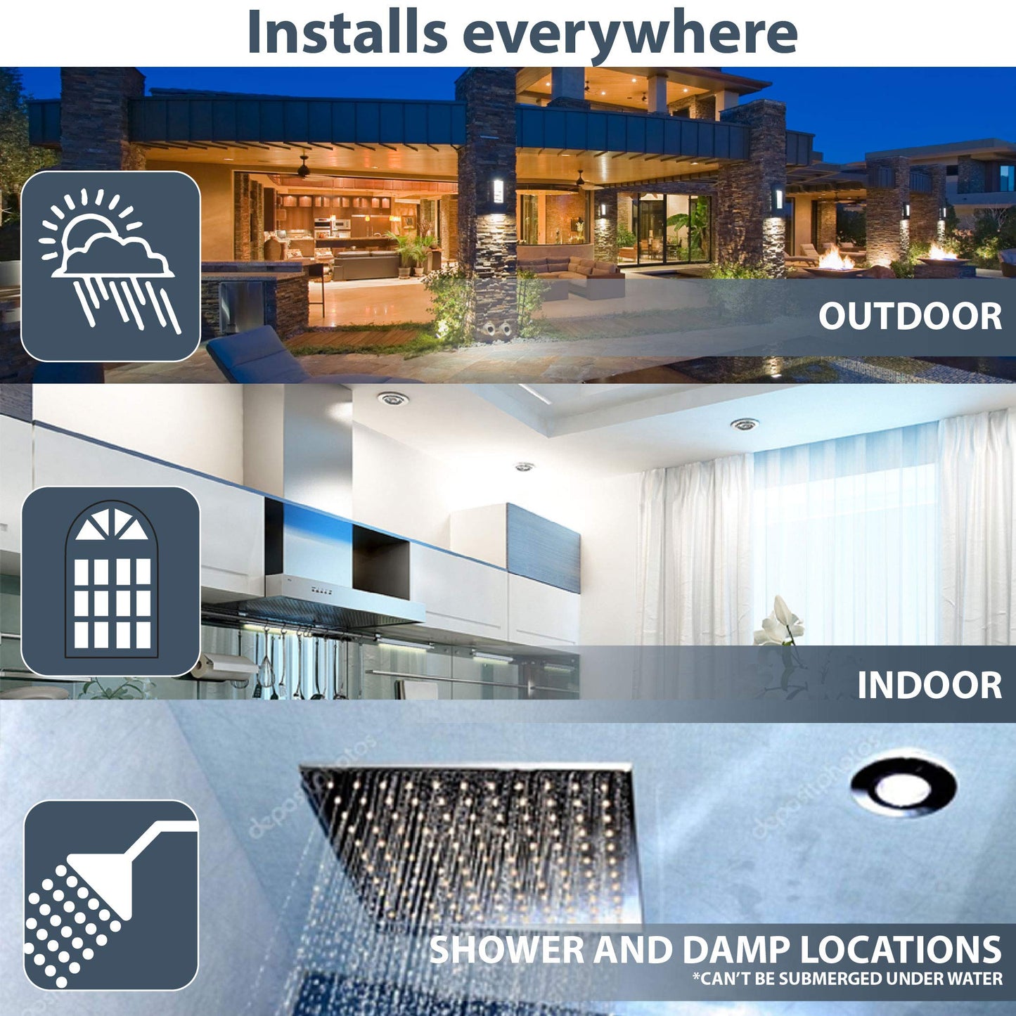 Nadair, 3’’ LED Recessed Ultra Slim Lights, 6-Pack, IC Rated, Dimmable, 6W=50W, 450 Lumens, 3000K (Warm White), Large Junction Box, Quick Connect System, White Finish