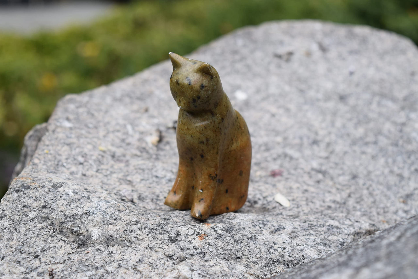 Studiostone Creative Cat Soapstone Sculpture Carving DIY Arts and Crafts Kit for Kids Adults
