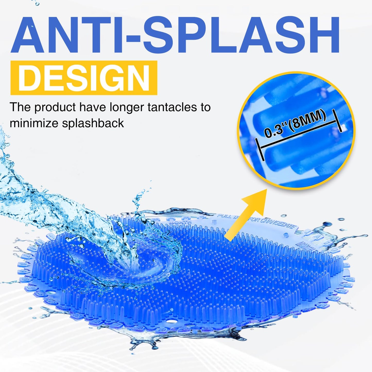 32 PACK Urinal Deodorizer Screen with 100 Gloves-3D Wave Anti-Splash Odor Protection Urinal Cakes for Men Toilets, Four Scents Urinal Mats