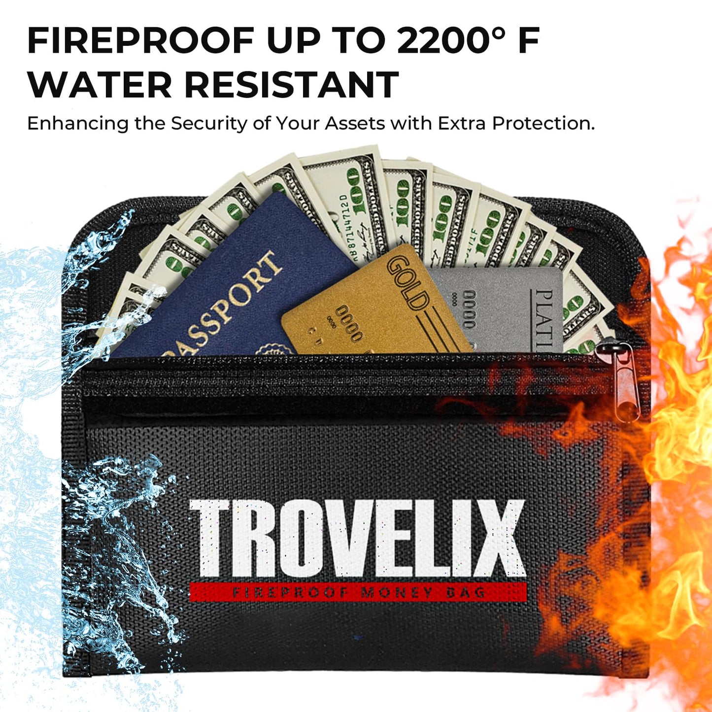 Book Safe with Combination Lock, Hidden Safe (10.55 x 7.95 x 2.62 Inch) with Fireproof Bag, Secret Diversion Safe, Hollow Book Box Hidden Storage, Money Safe Box for Cash (X-Large COOK)