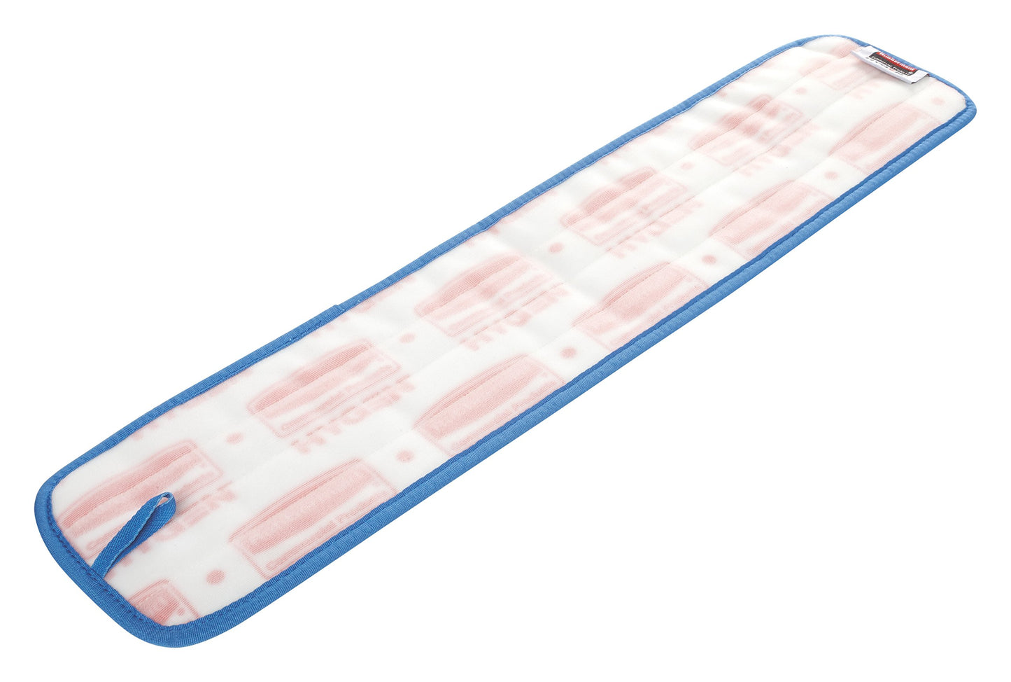Rubbermaid Commercial Products HYGEN 24" Microfiber Mop Pad, Blue