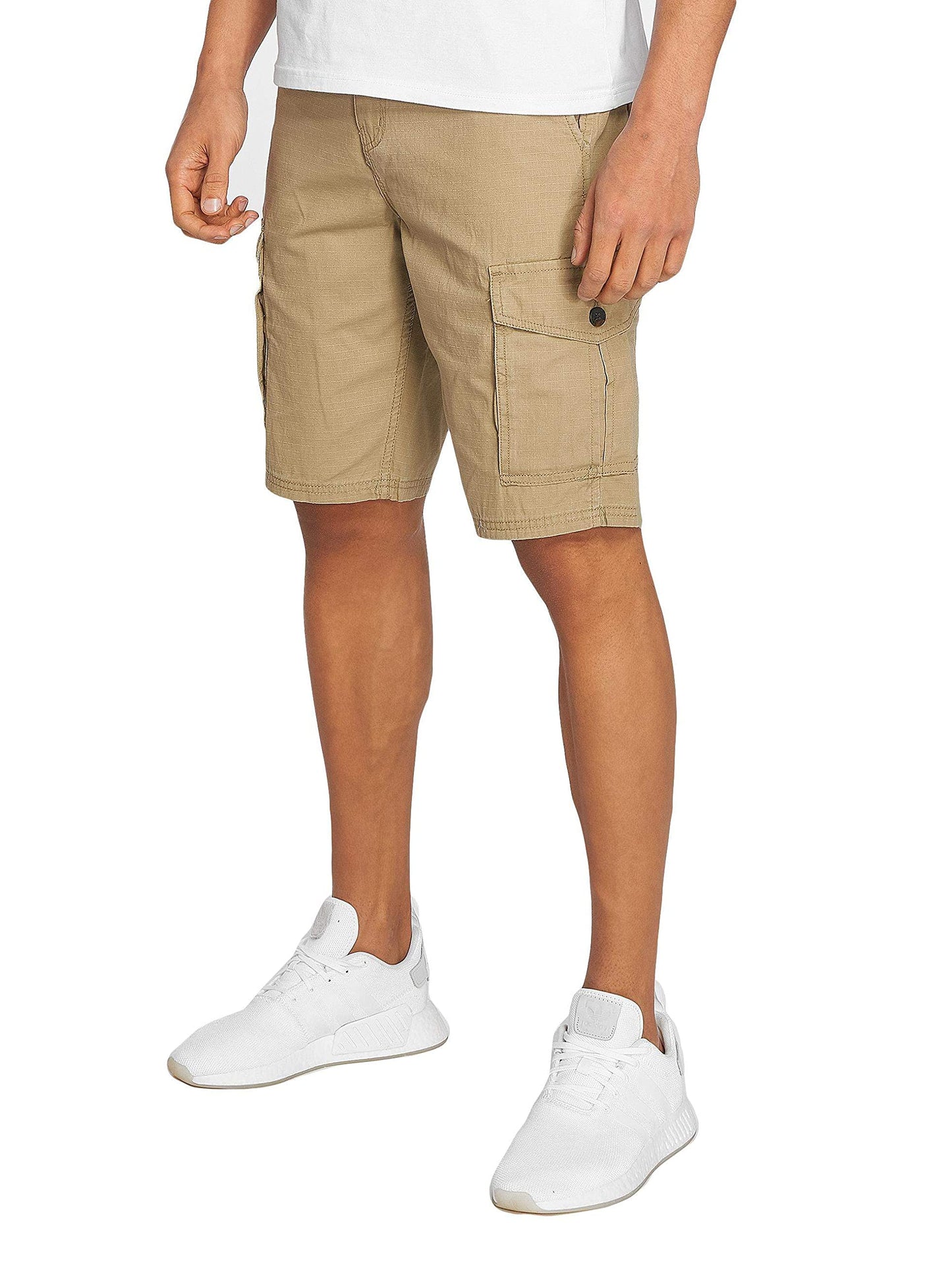 LRG Men's Lifted Research Group Shorts, British Khaki, 36