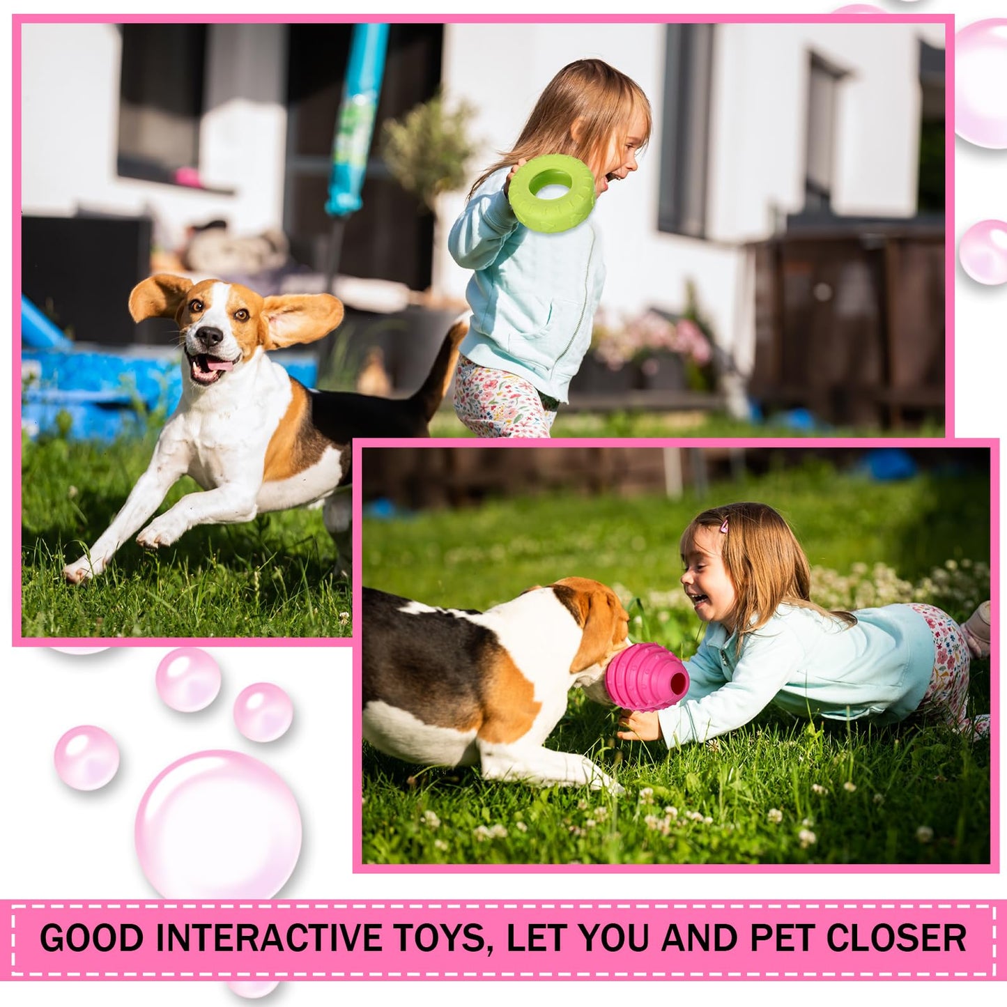 Sanwuta 30pcs Puppy Dog Toy Bulk for Aggressive Chew Rubber Pet Teething Toy for Small Dog Cute Soft Durable Interactive Gift Supplies for Outdoor Play Breed Accessories