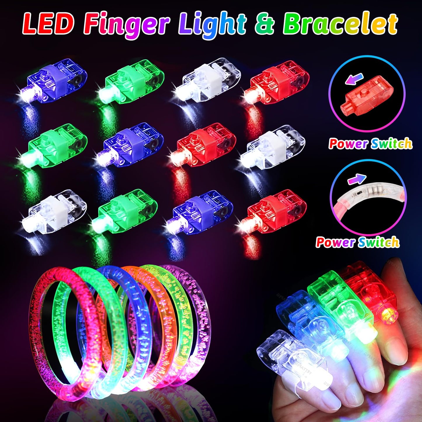 156PCS Glow in The Dark Party Supplies for Kids Adults,Light Up Halloween Party Favor for Kids 4-8 8-12,100 Glow Sticks DIY Glow Necklaces Rings, LED Glasses Bracelets Neon Party Supplies Class Prizes