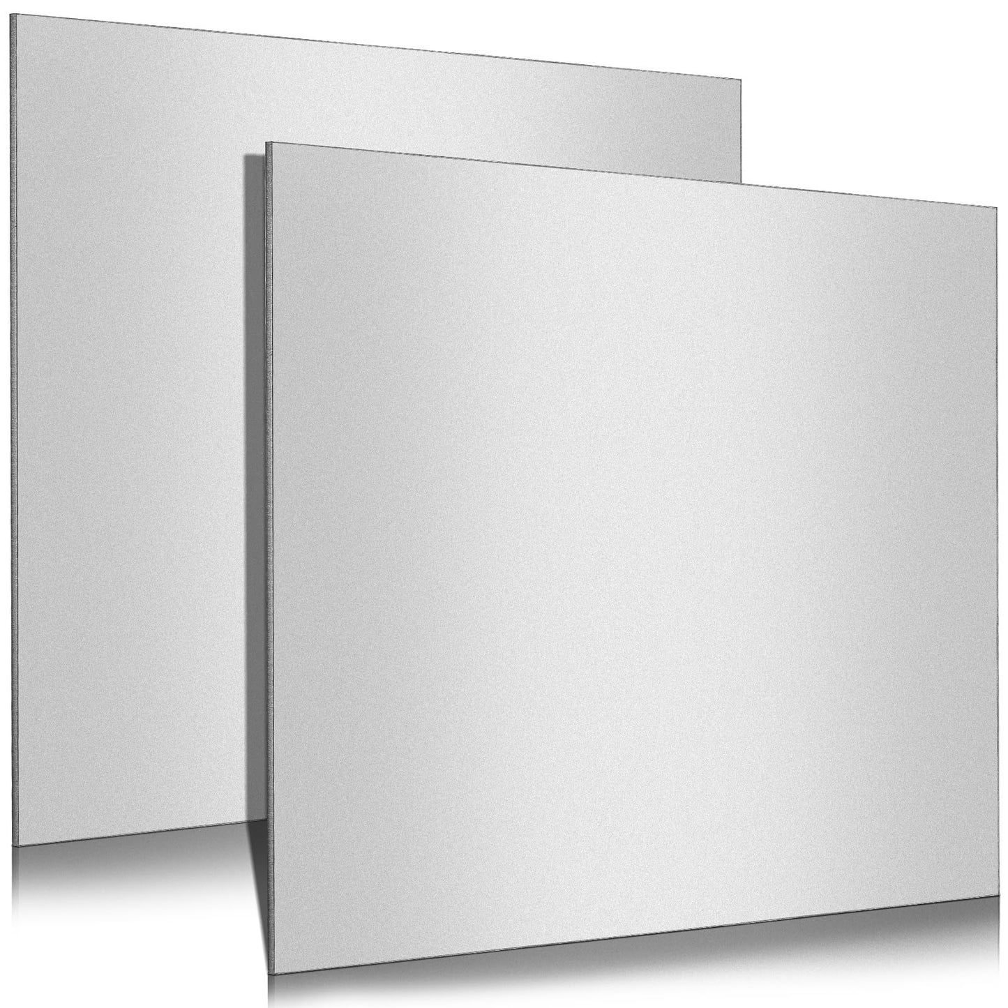 Therwen 2 Pcs 9 x 12 Steel Plate 1/8, Sheet Metal Hot Rolled Steel Plates, Weldable Base Plate for Structural Support and Industrial Use