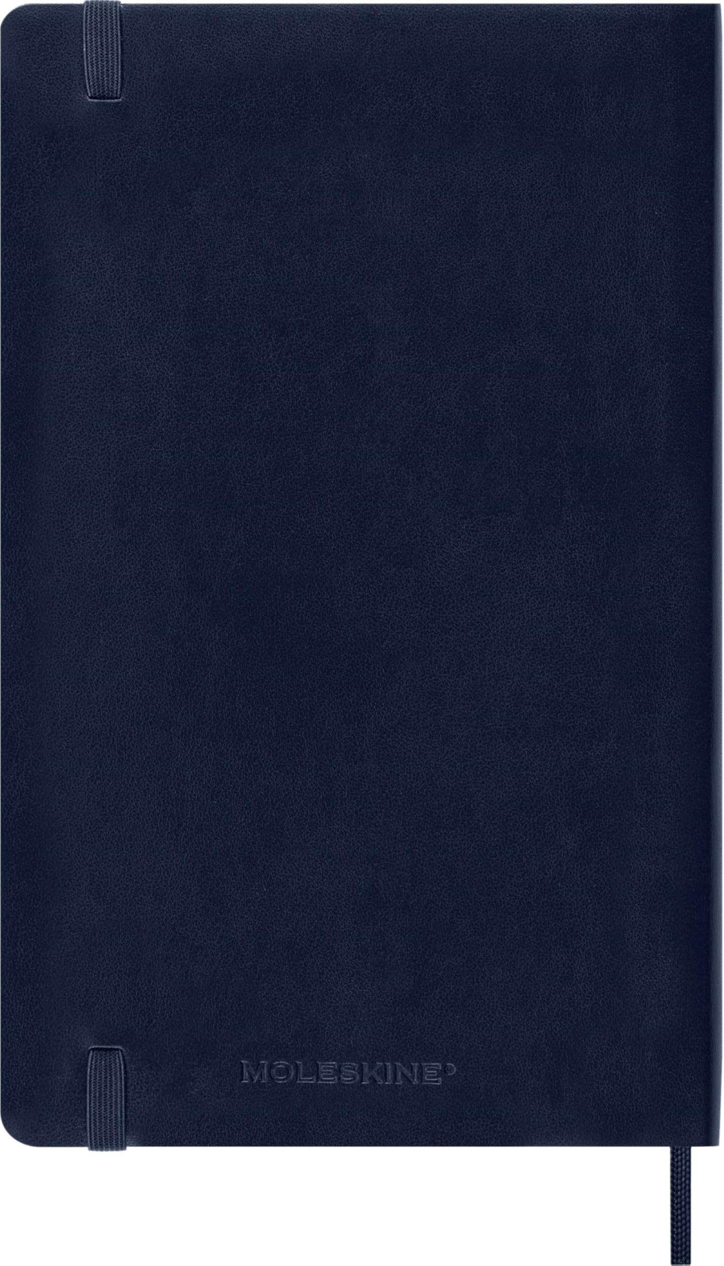 Moleskine Classic 18 Month 2025-2026 Weekly Planner, Soft Cover, Large (5" x 8.25"), Sapphire Blue, 208 pages