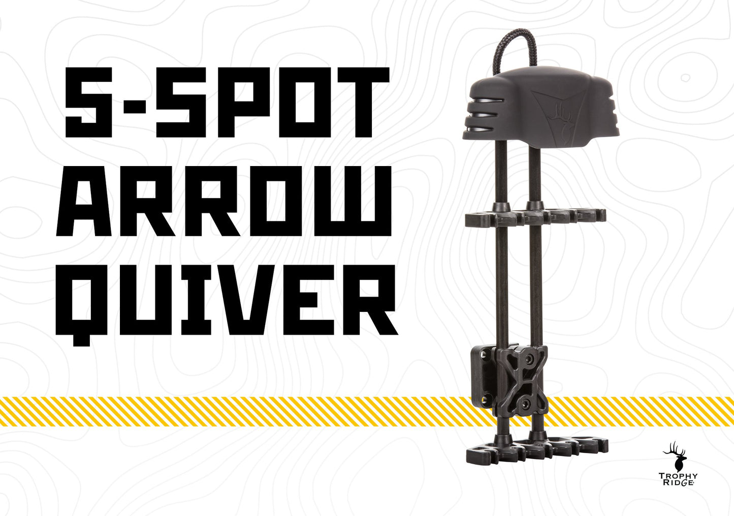 Trophy Ridge 5 Spot Quiver 5 Arrow, Black