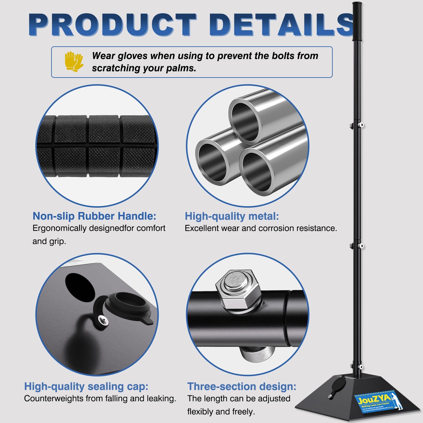 Tamper Tool (10"x10" Black)