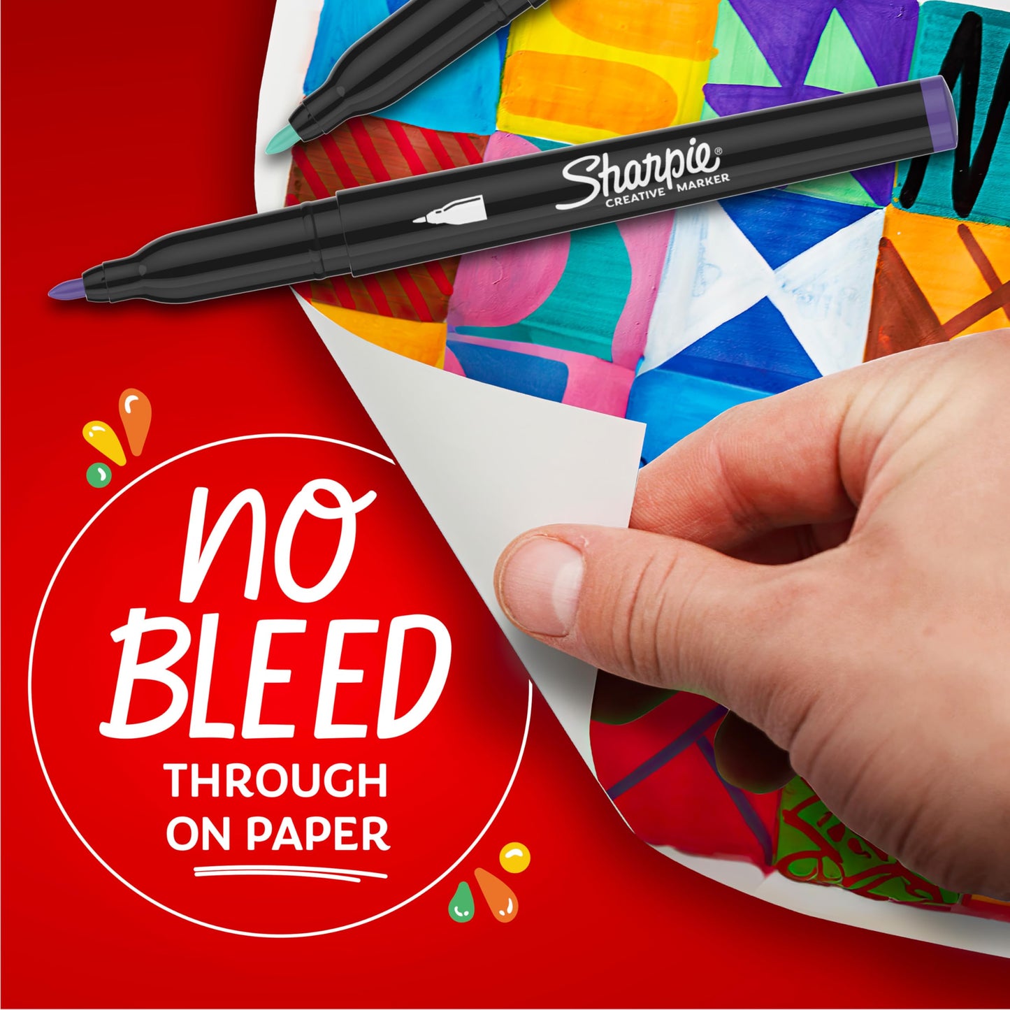 Sharpie Creative Markers Variety Pack, Water-Based Acrylic Paint Markers, Assorted Tips and Colours, 36 Count