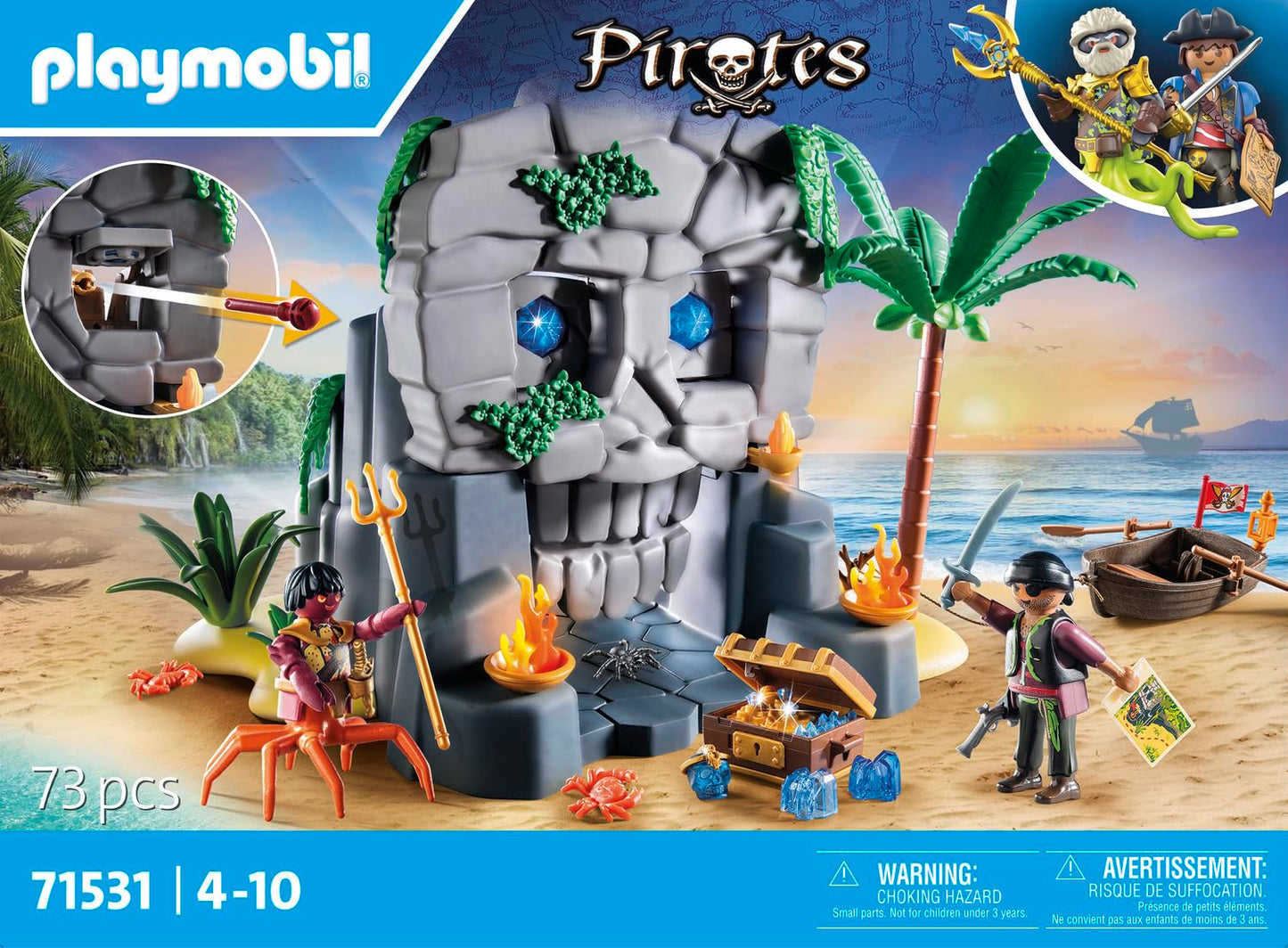 PLAYMOBIL Pirates: Skull Island