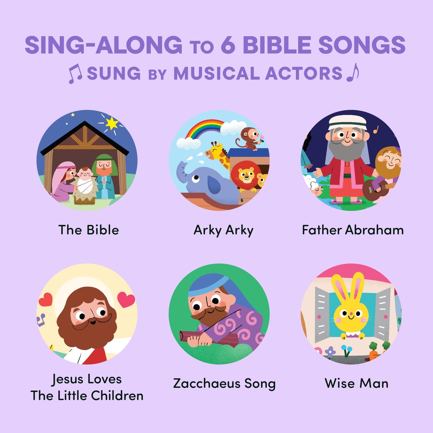 Bible Stories Christian Sound Books for Toddlers | Musical Baby Song Book | Sing Along Book Toys for Kids | Interactive Toddler Books for Baptism Gifts, Easter Baskets & Birthdays