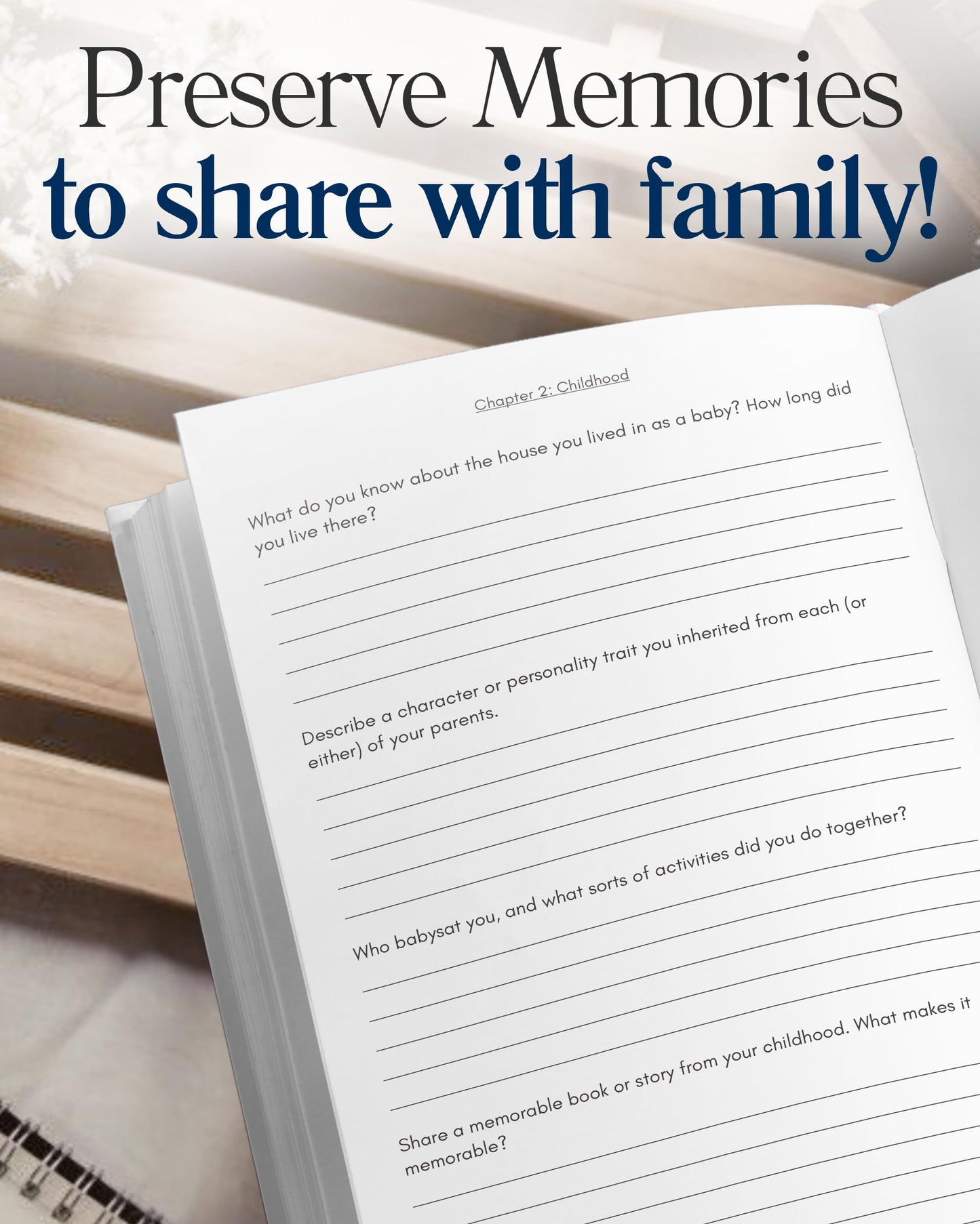Dad's Life Story Journal (Hardcover): A Meaningful Keepsake for Dad to Share His Journey and Memories, Book Includes 250+ Prompt Questions, Sentimental Gifts for Father's Day, Birthday & Christmas