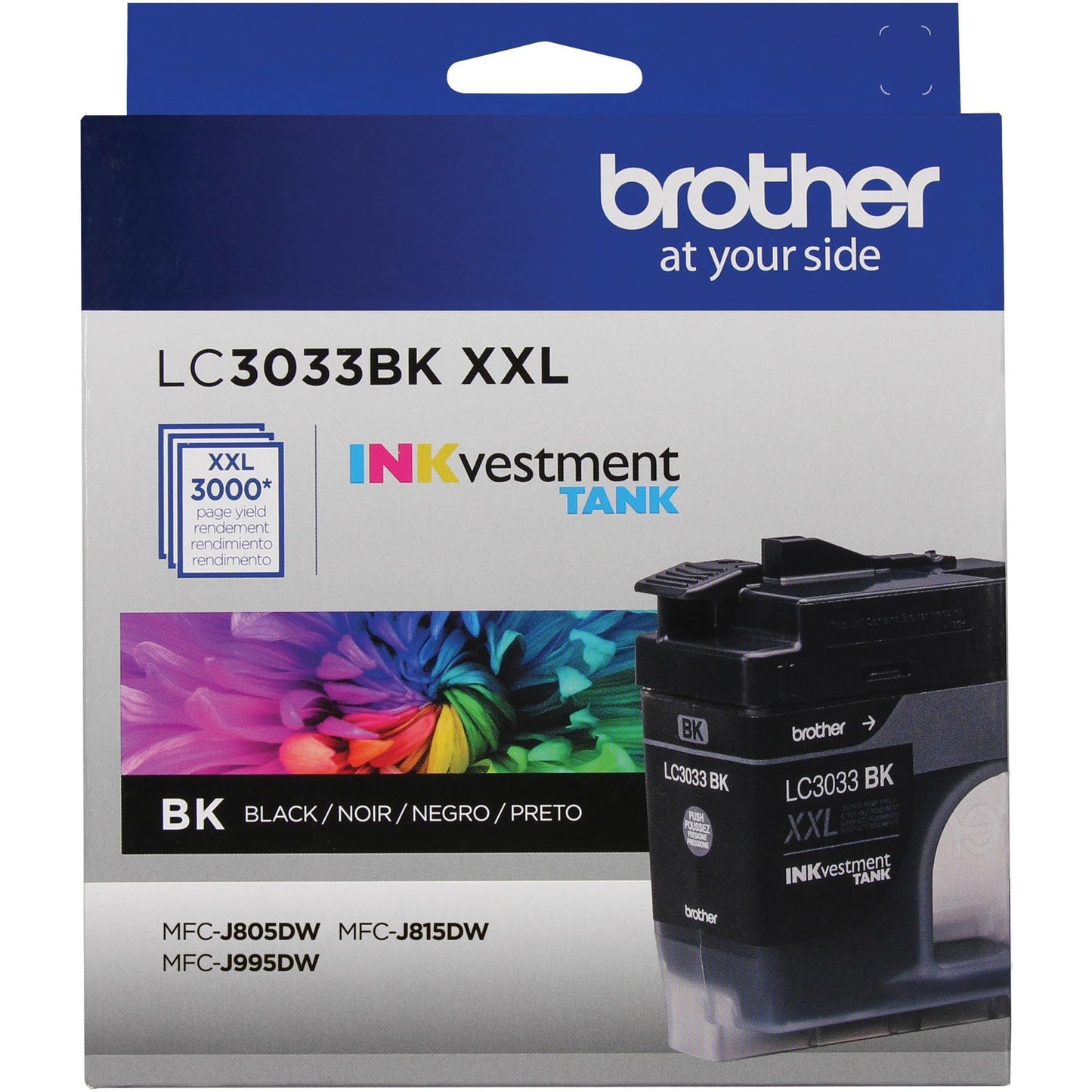 Brother Genuine LC3033BKS Super High-Yield Black Ink Cartridge
