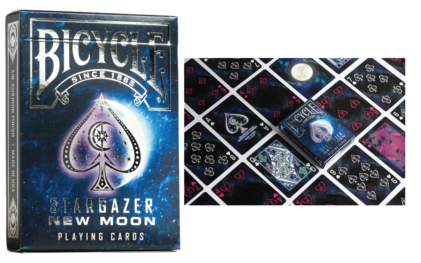 Bicycle Playing Cards 6-Deck Collector’s Bundle – Includes Stargazer Nebula, New Moon, Observatory, Color Series Fairway, Pumpkin & Wintergreen.