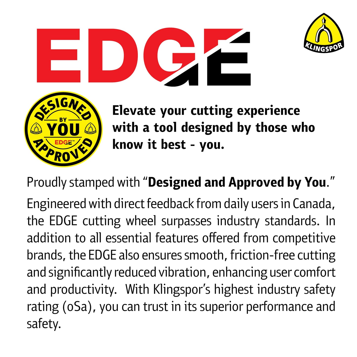 Klingspor 317818 4-1/2" x .045" x 7/8" Kronenflex Edge Cutting Wheel – Precision Performance for Metalworking Professionals - Pack of 25