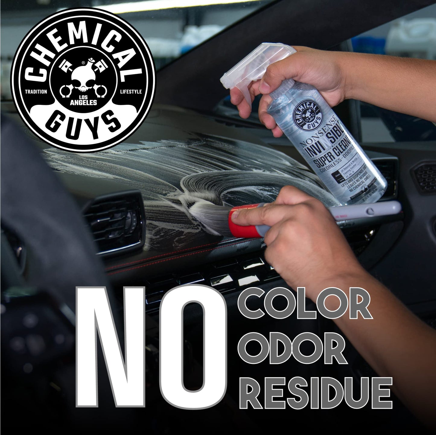 Chemical Guys Nonsense All Surface Cleaner (Works on Vinyl, Rubber, Plastic, Carpet & More) Safe for Home, Garage, Cars, Trucks, SUVs, Motorcycles, RVs & More, 3.79 L